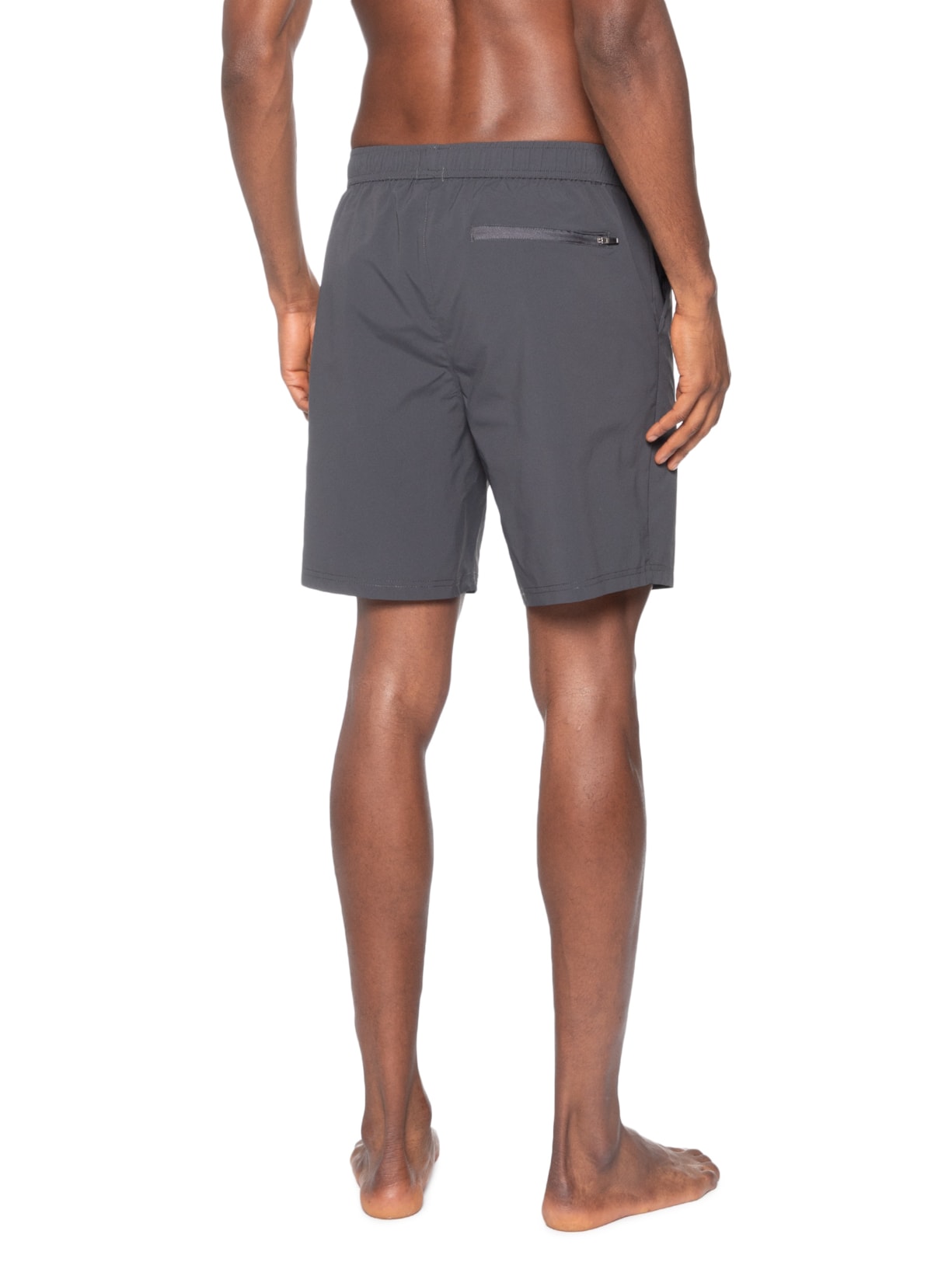 Short Masculino Color Beachwear Cinza Basiq Men