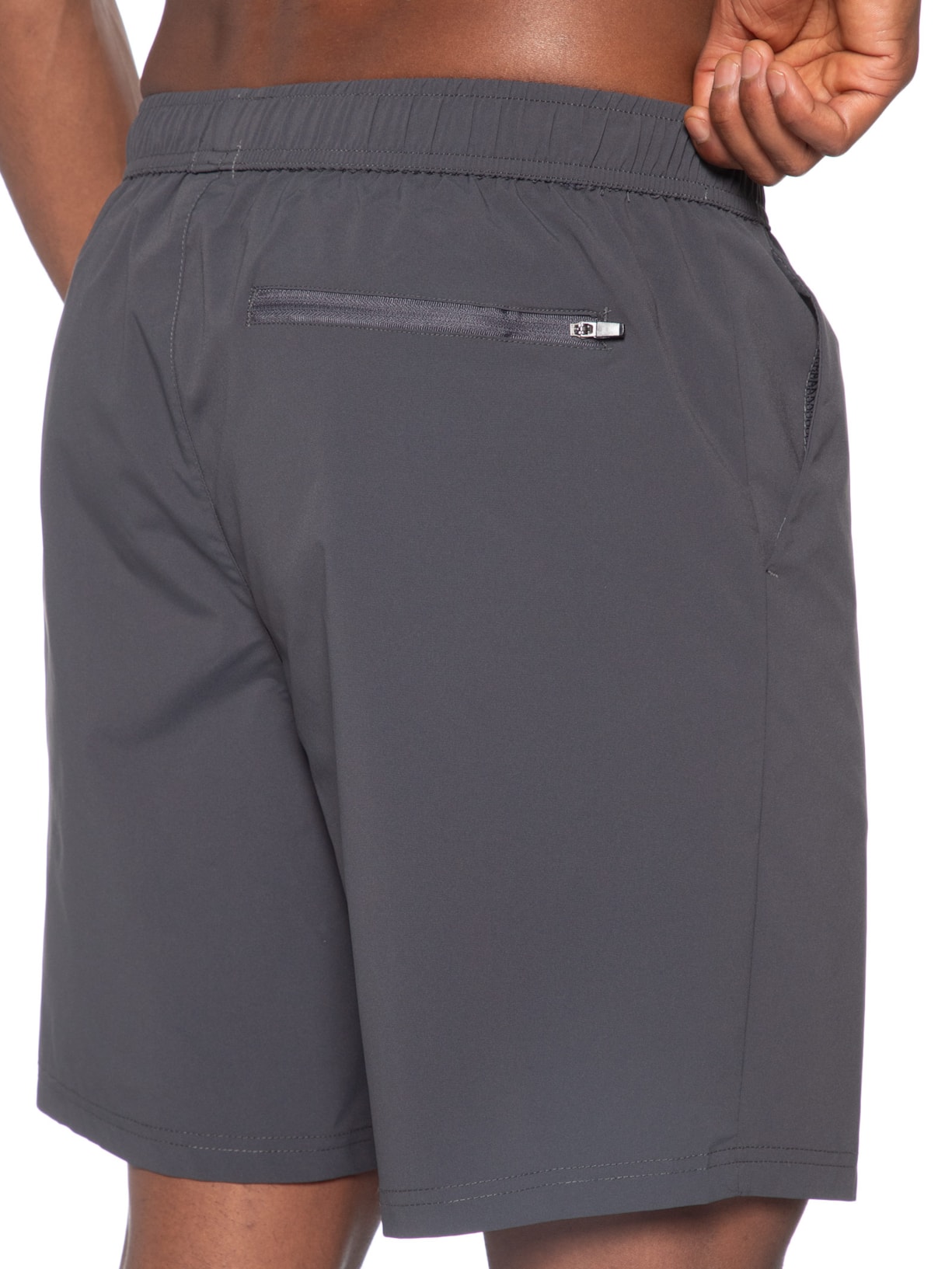 Short Masculino Color Beachwear Cinza Basiq Men