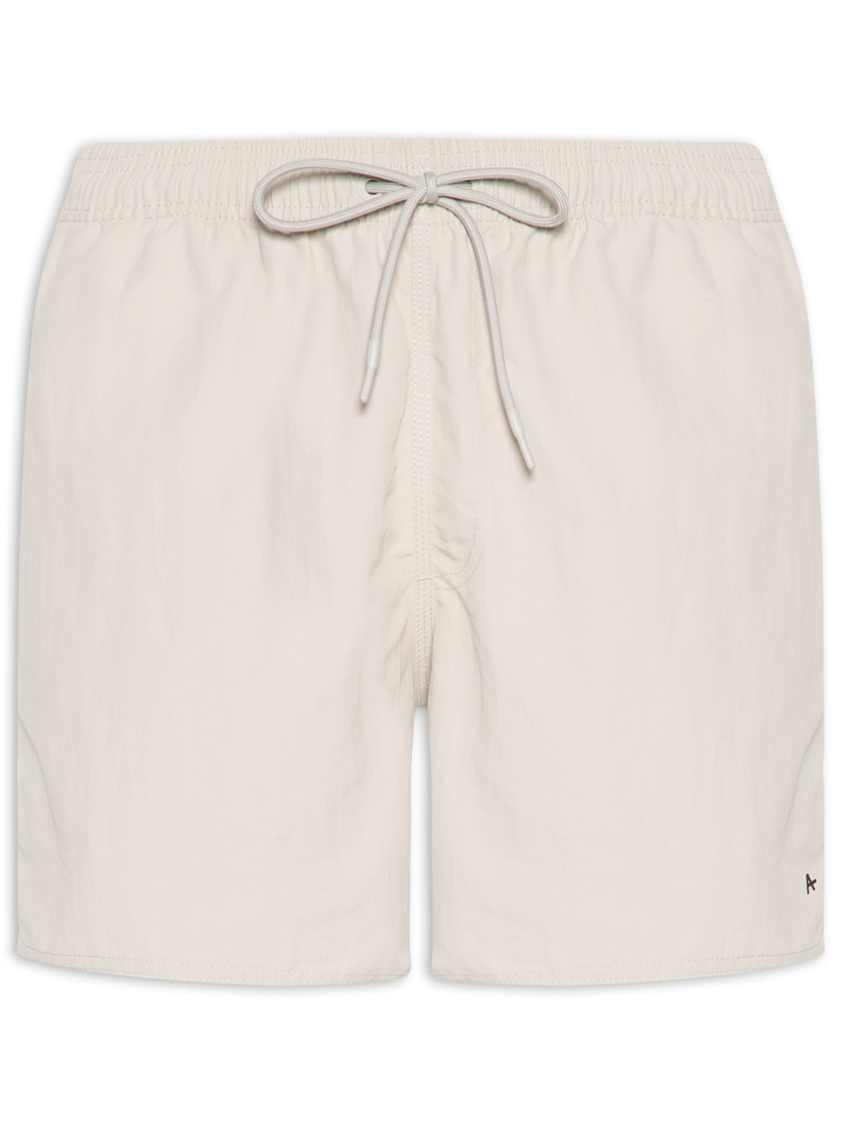 Short Masculino Com Elástico Mescla Color Bege Aramis