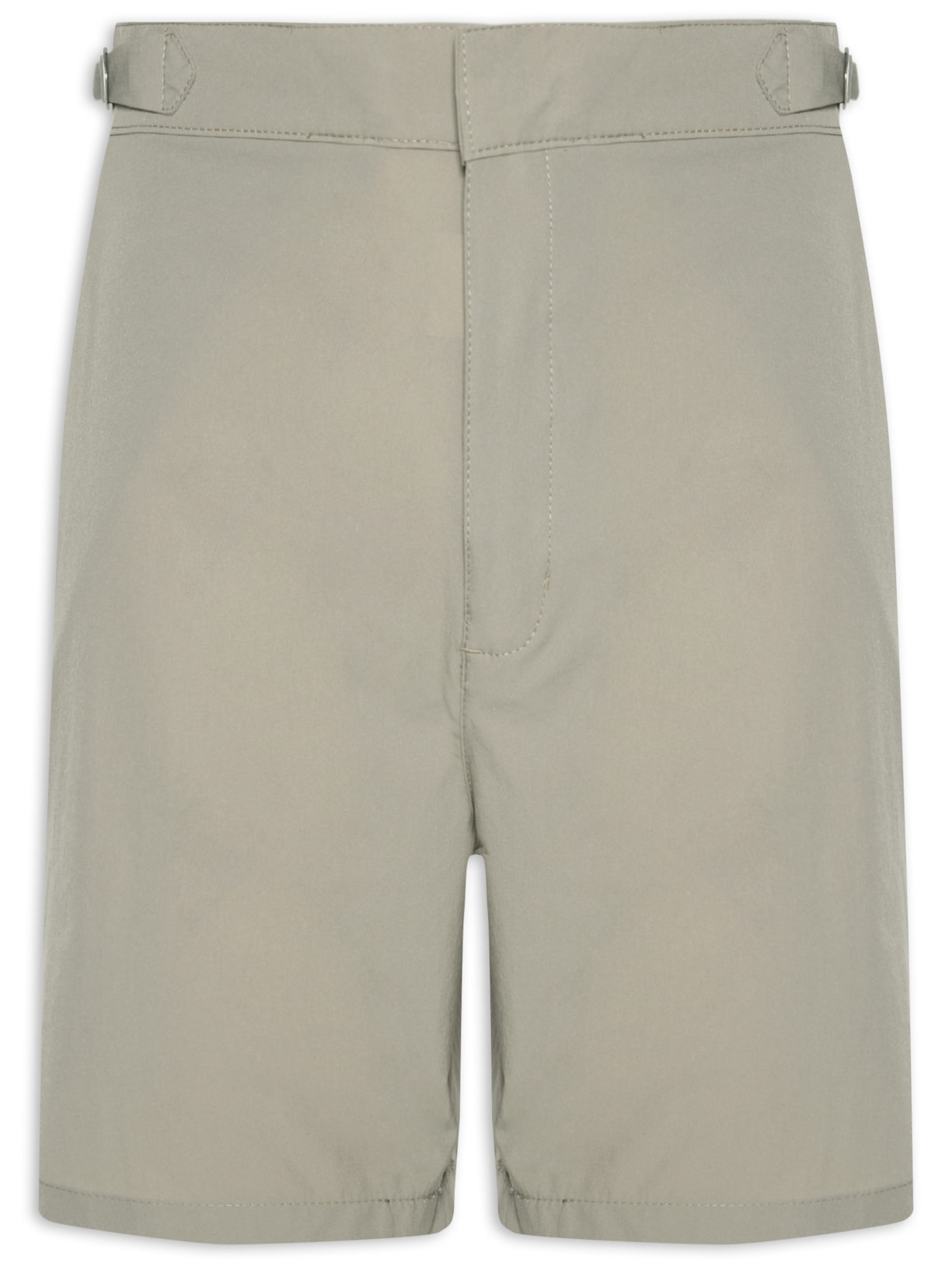 Short Masculino Comfort Com Fivela - Marrom