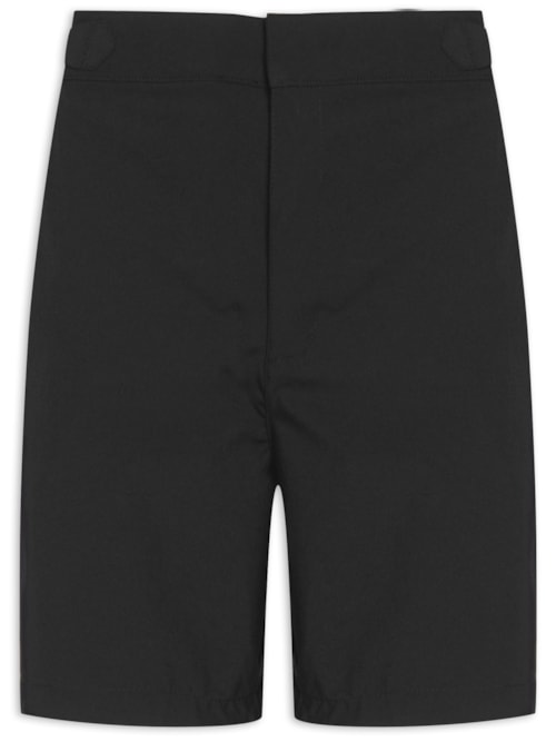 Short Masculino Comfort Com Fivela - Preto