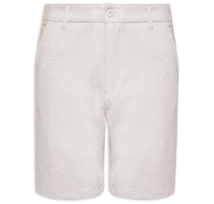 Short Masculino Comfy com Bolso - Bege