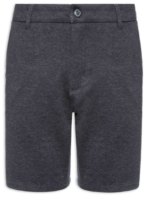 Short Masculino Comfy com Bolso - Cinza