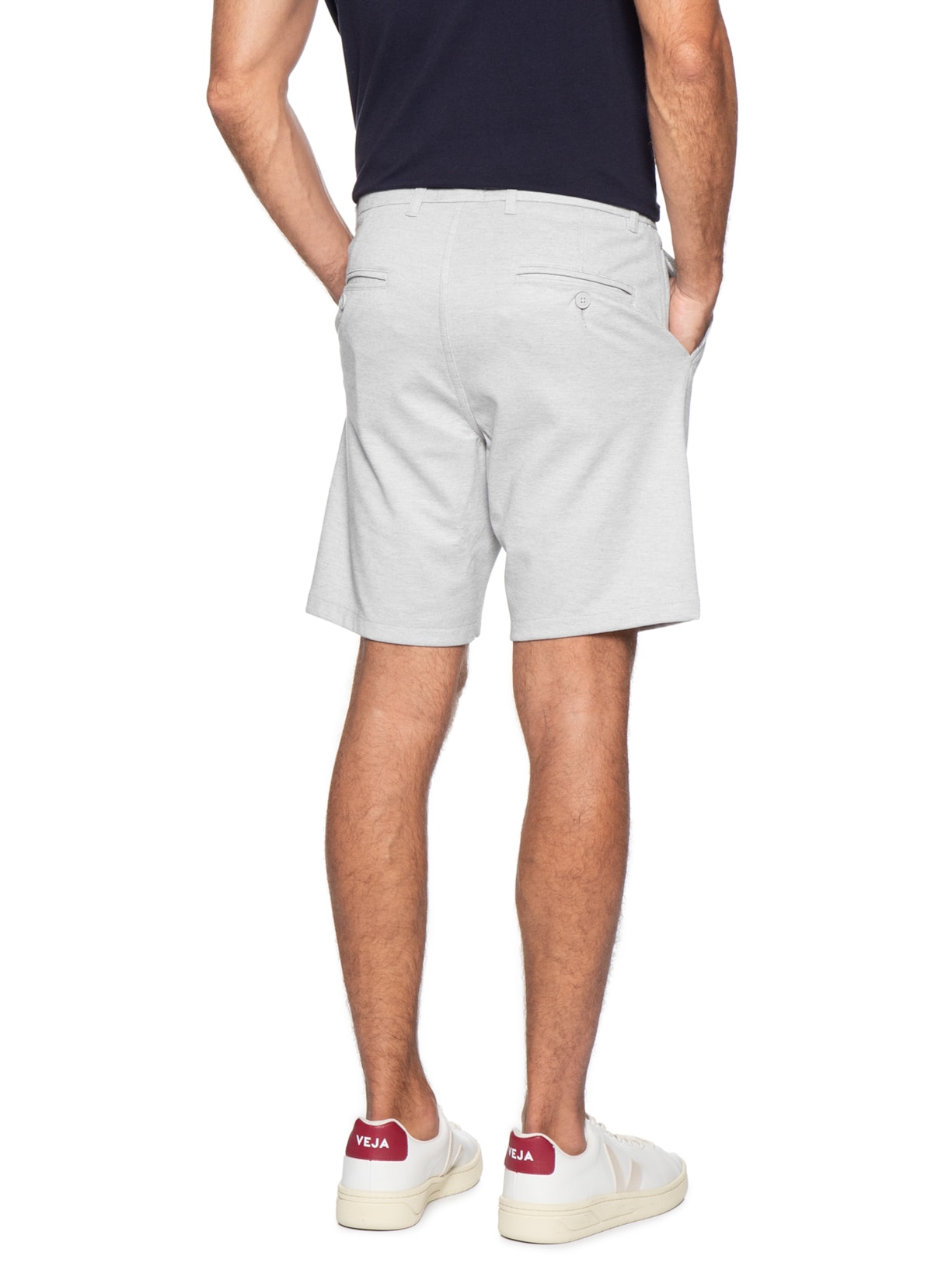 Short Masculino Comfy com Bolso Cinza '2 Essential