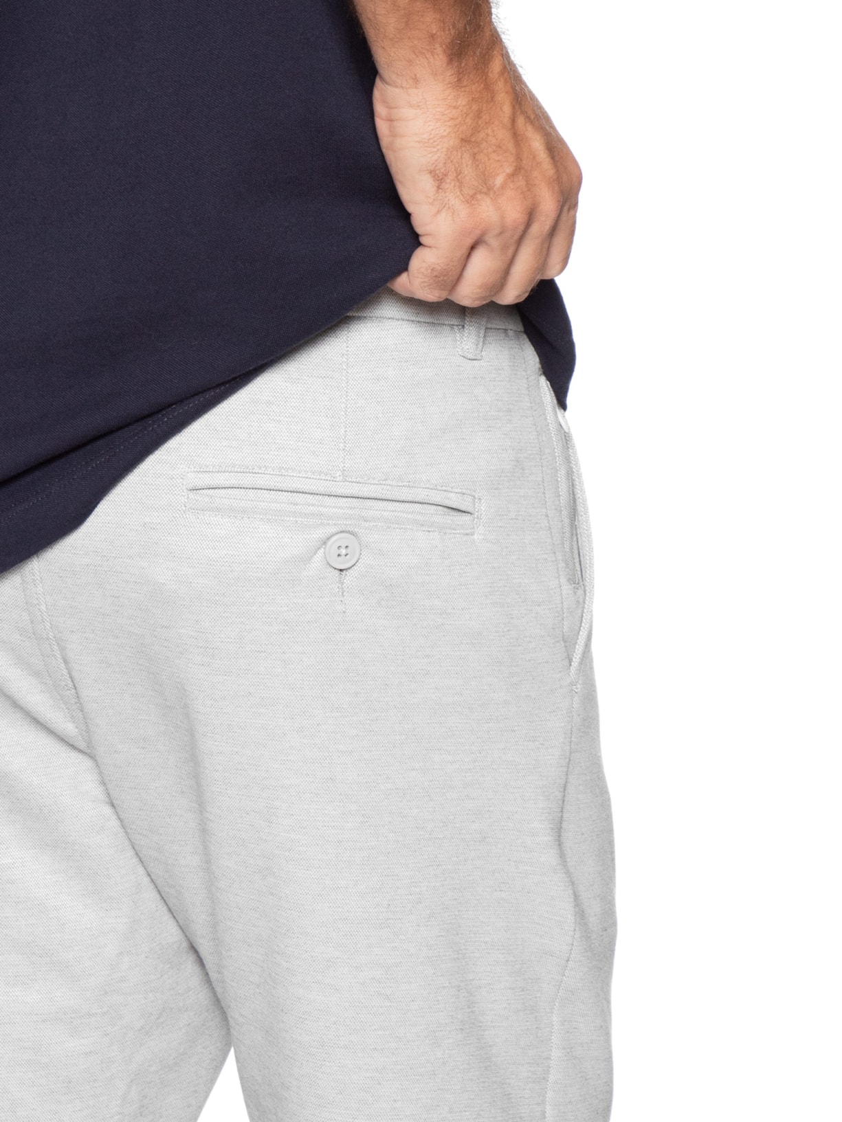 Short Masculino Comfy com Bolso Cinza '2 Essential