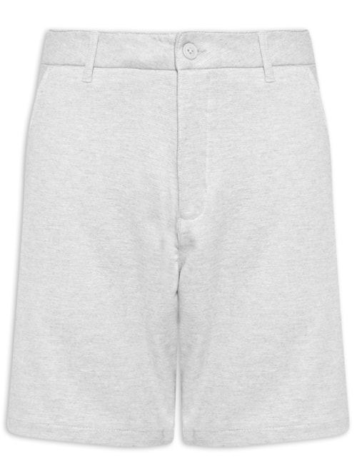 Short Masculino Comfy com Bolso - Cinza