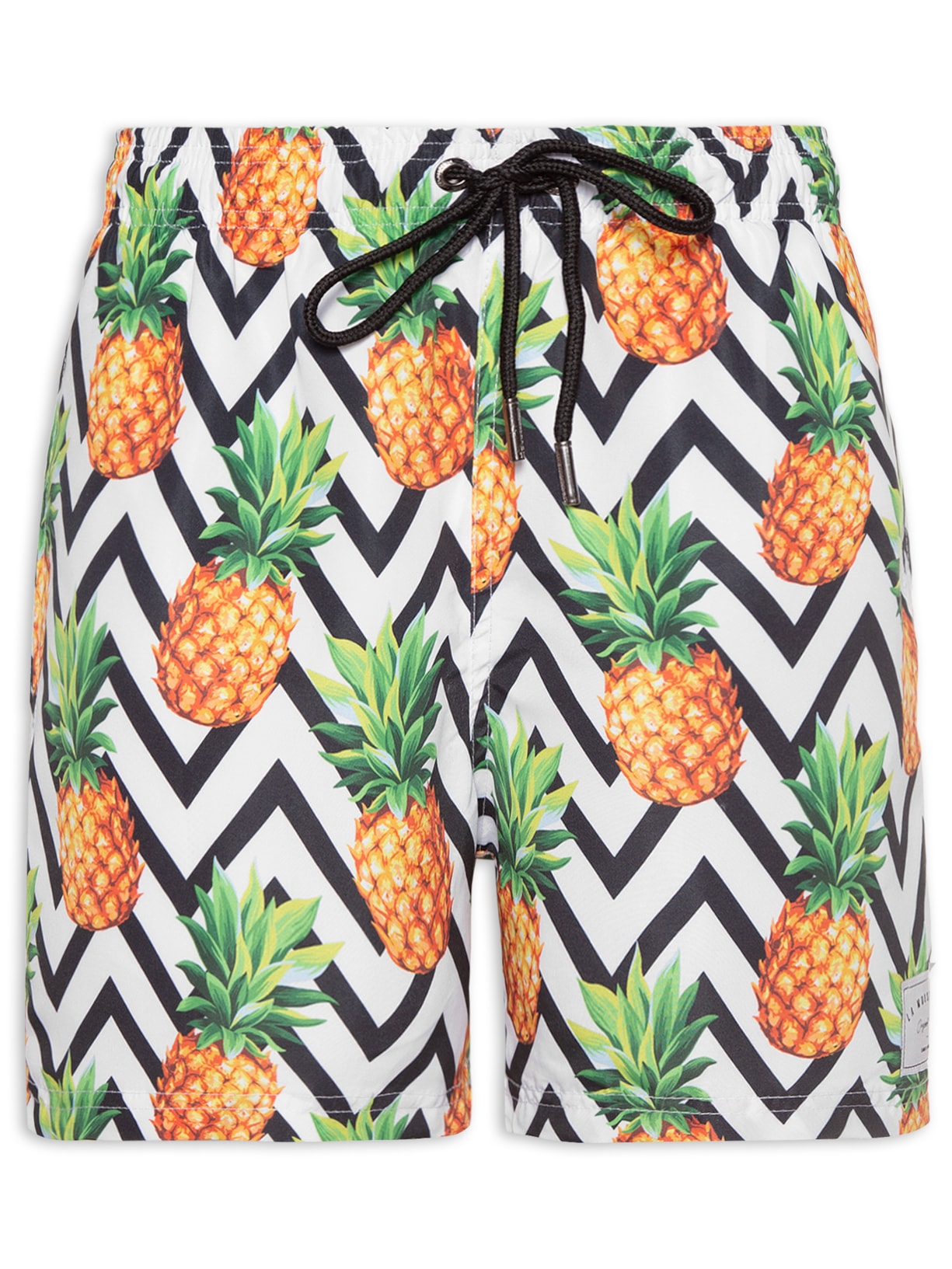 Short Masculino Cool Pineapple - Branco