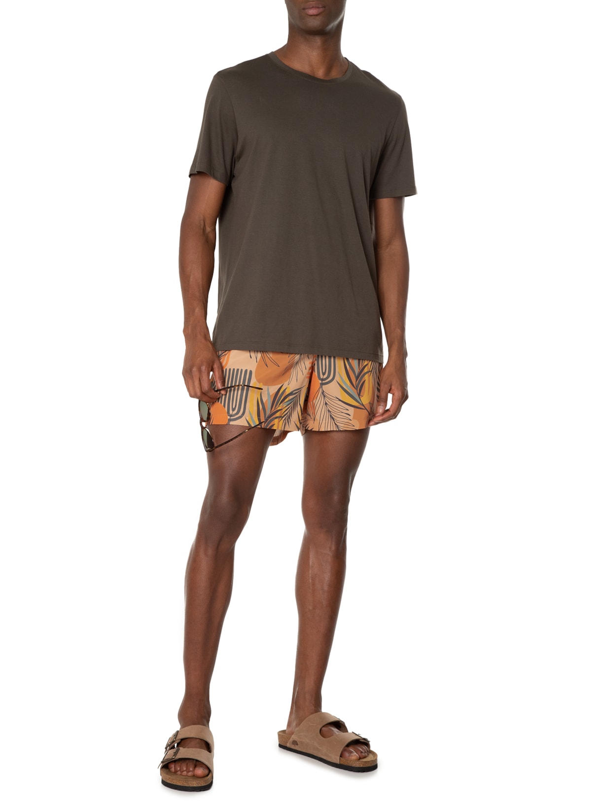 Short Masculino Copacabana Bege Be.each