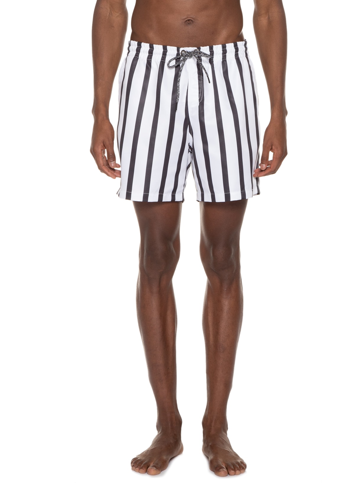 Short Masculino Copacabana Listra Branco Be.each