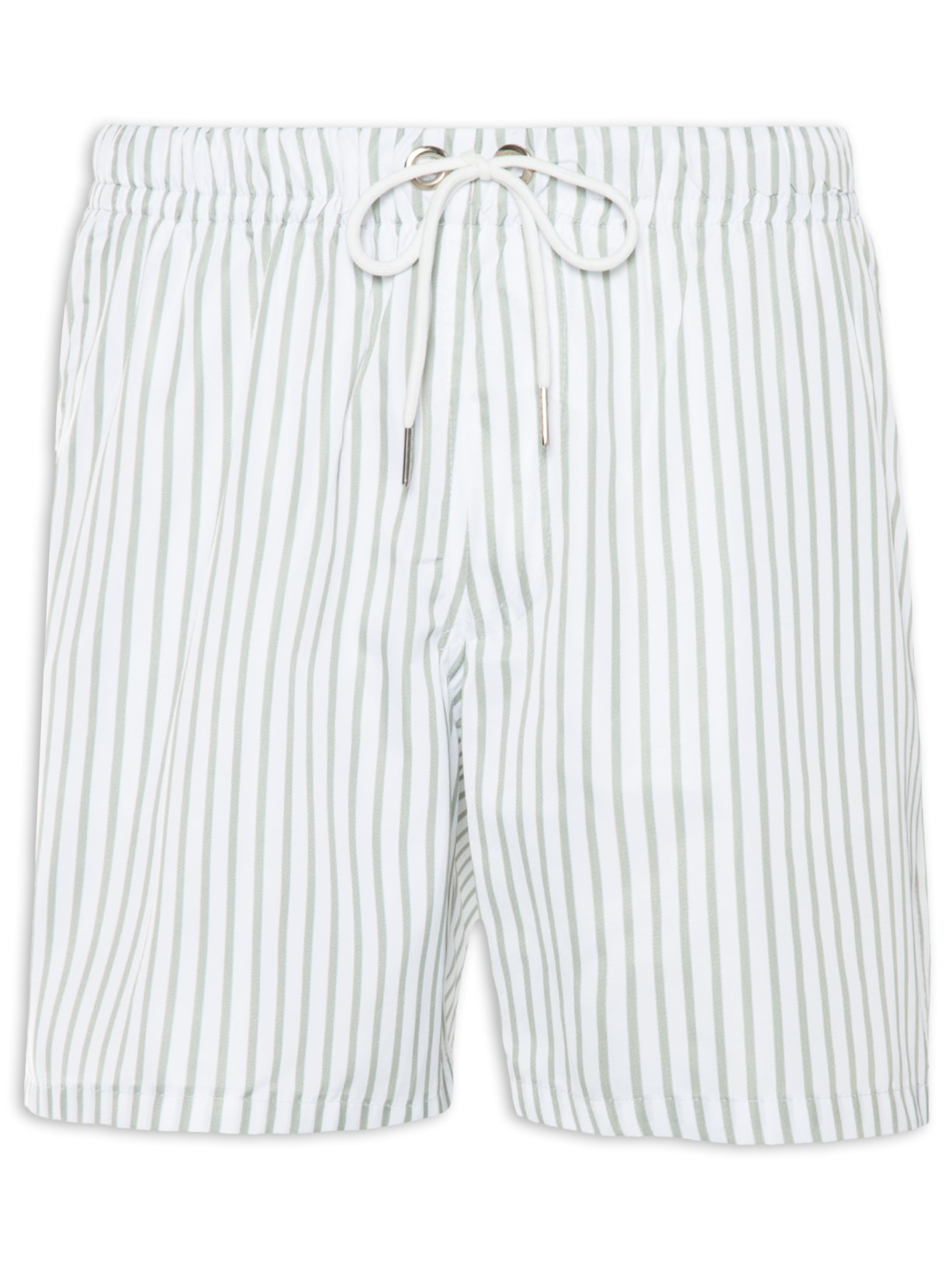 Short Masculino Copacabana Listrado - Branco