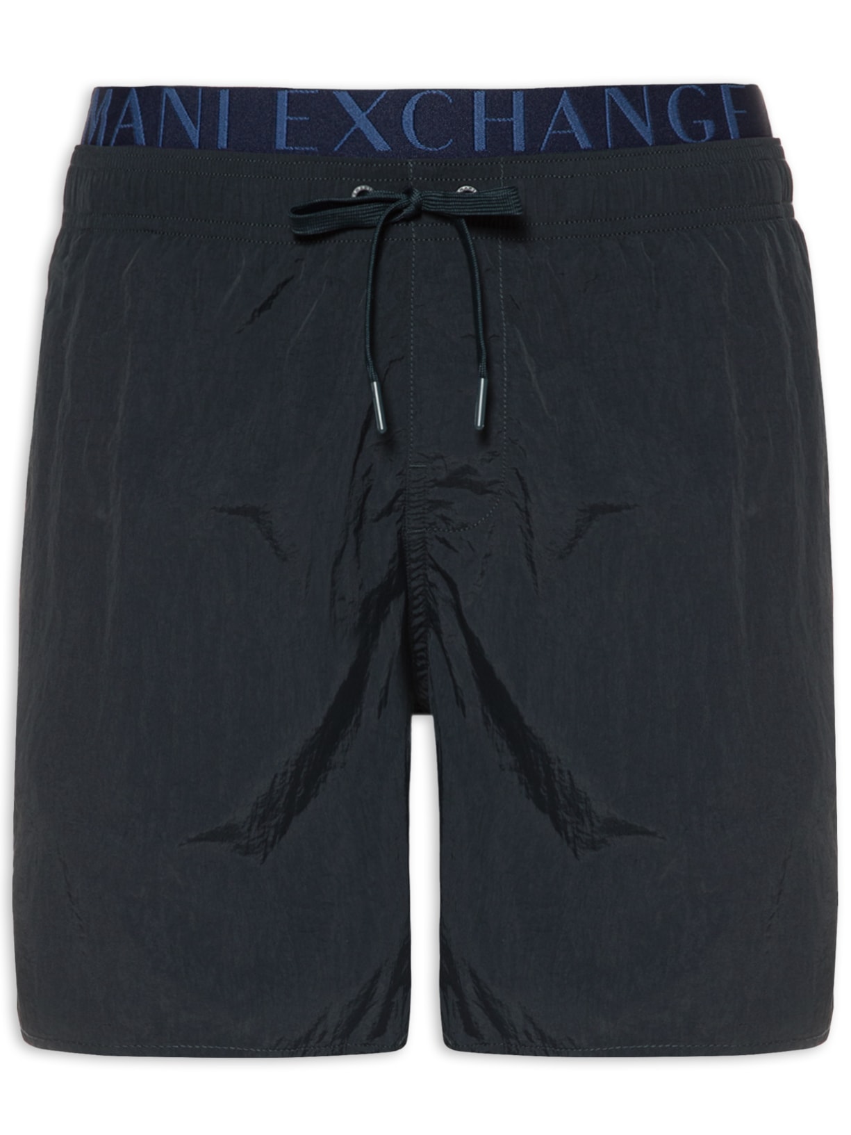Short Masculino Cós Duplo Azul Armani Exchange