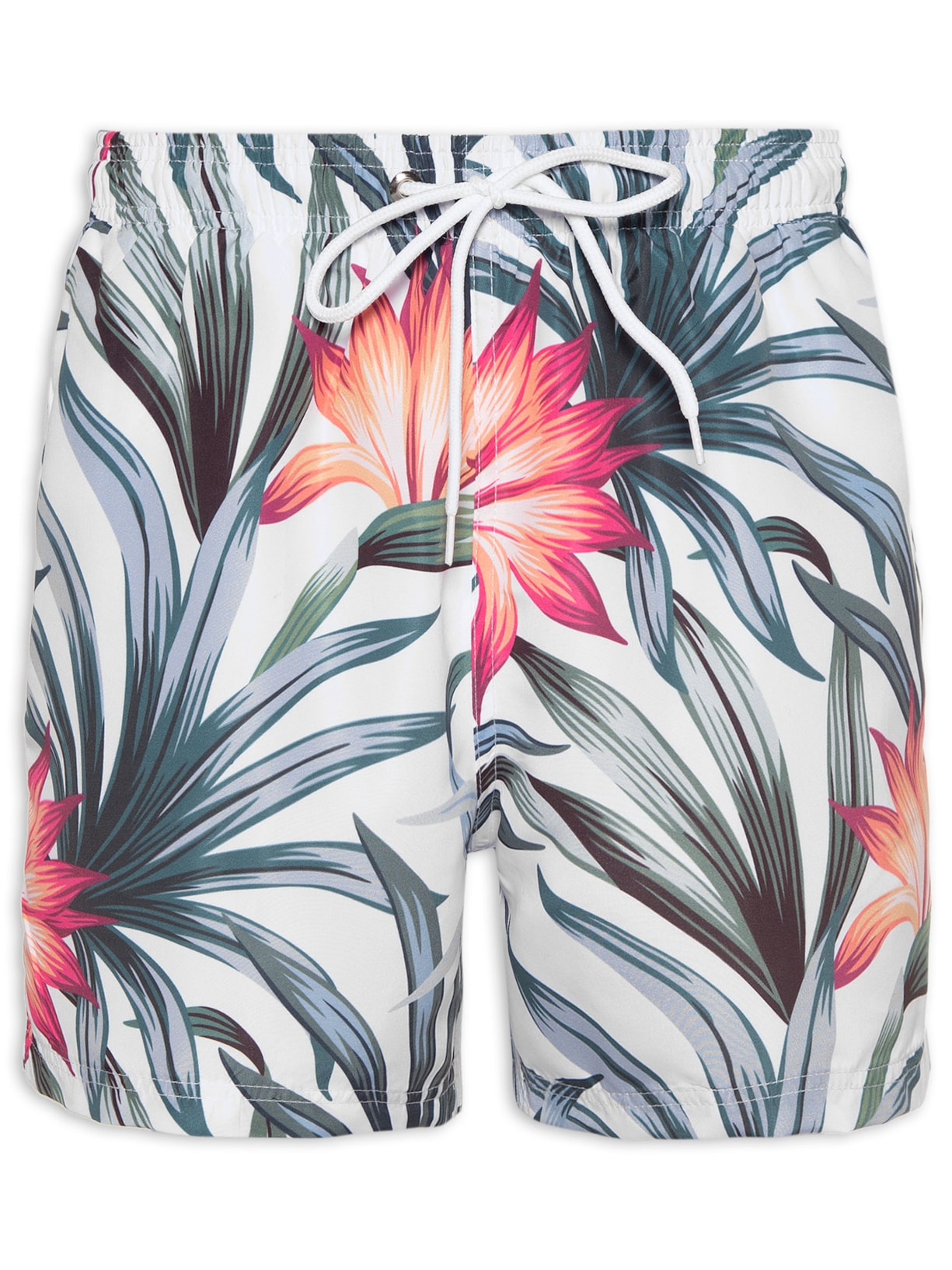 Short Masculino Daintree Forest - Branco