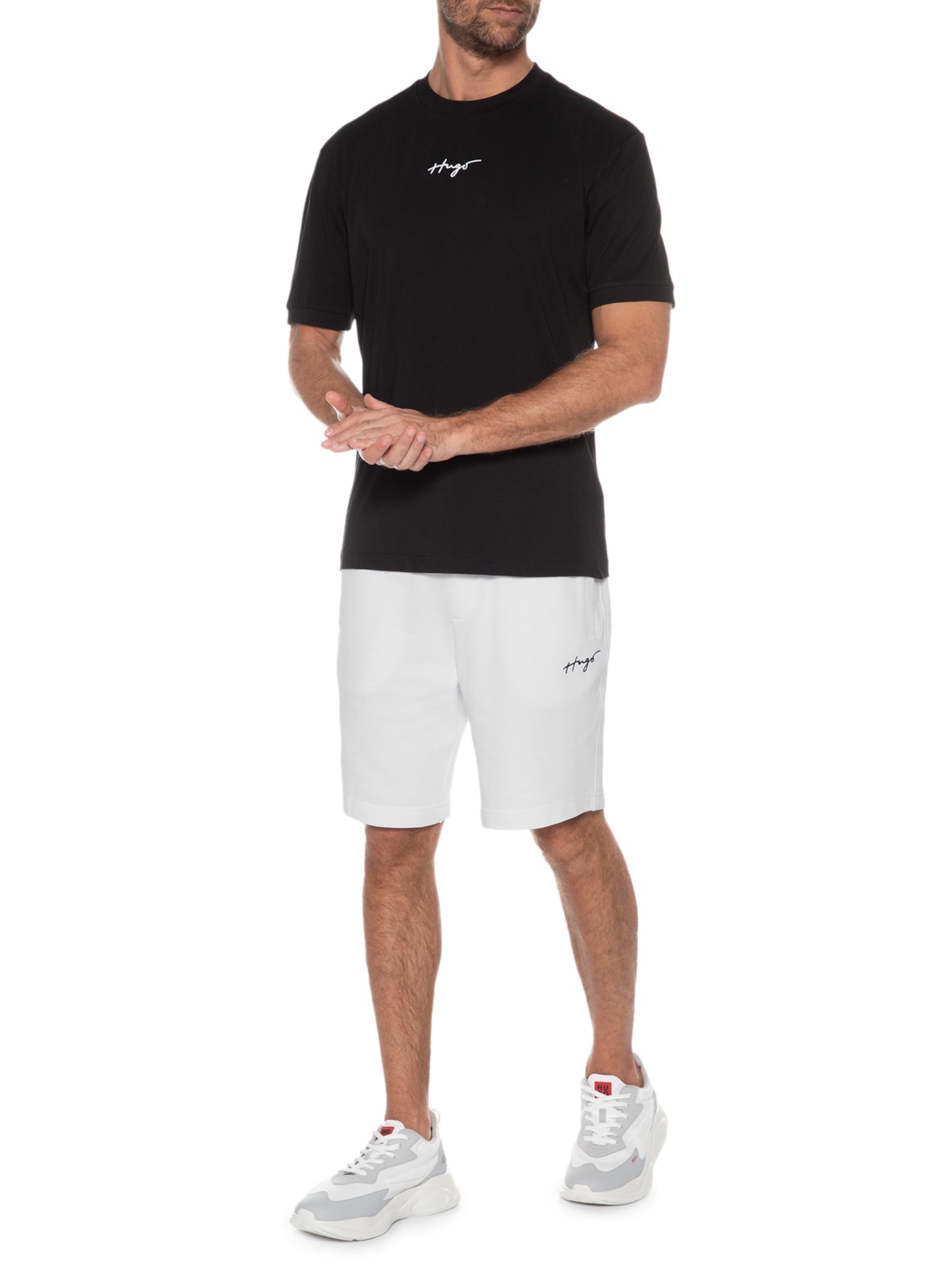 Short Masculino Dampinas Branco Hugo
