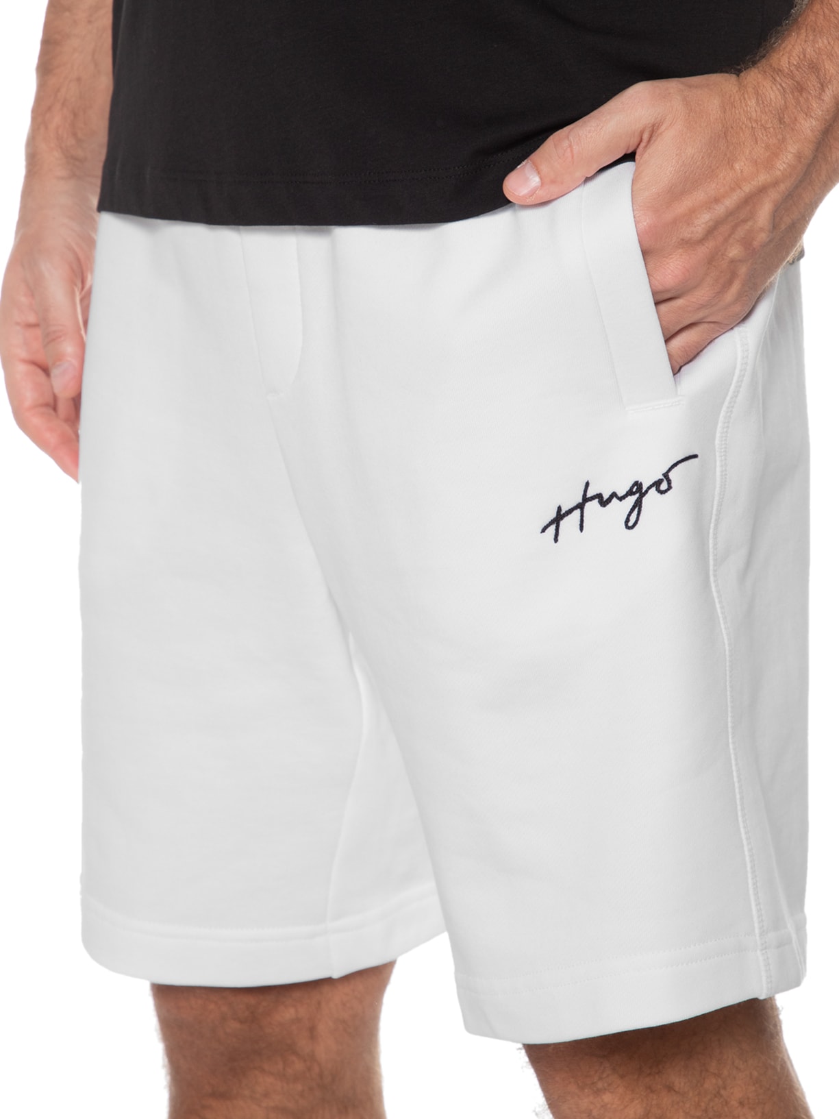 Short Masculino Dampinas Branco Hugo