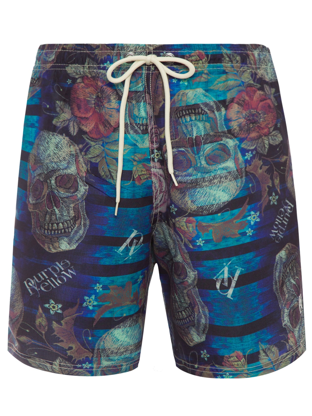 Short Masculino Dark Skulls - Azul