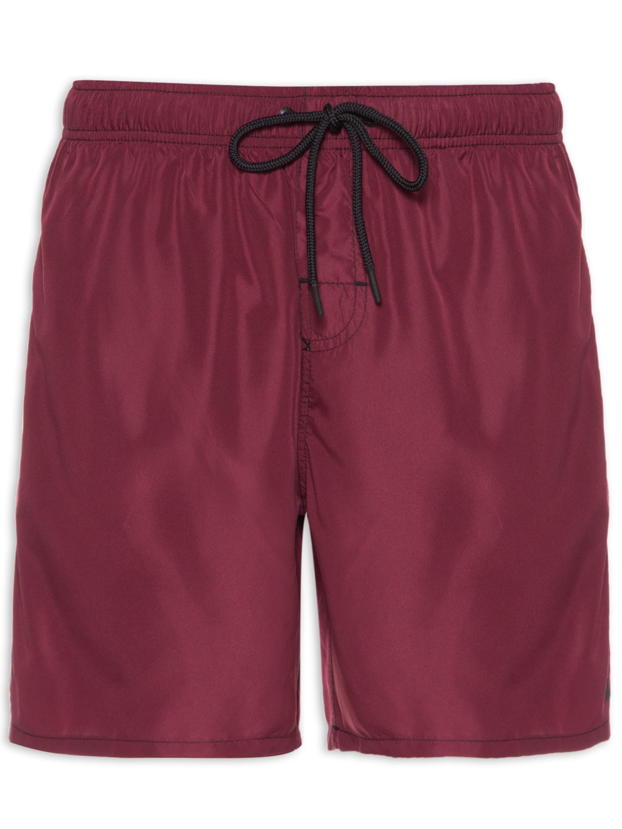 Short Masculino De Elástico Power New Li - Vinho