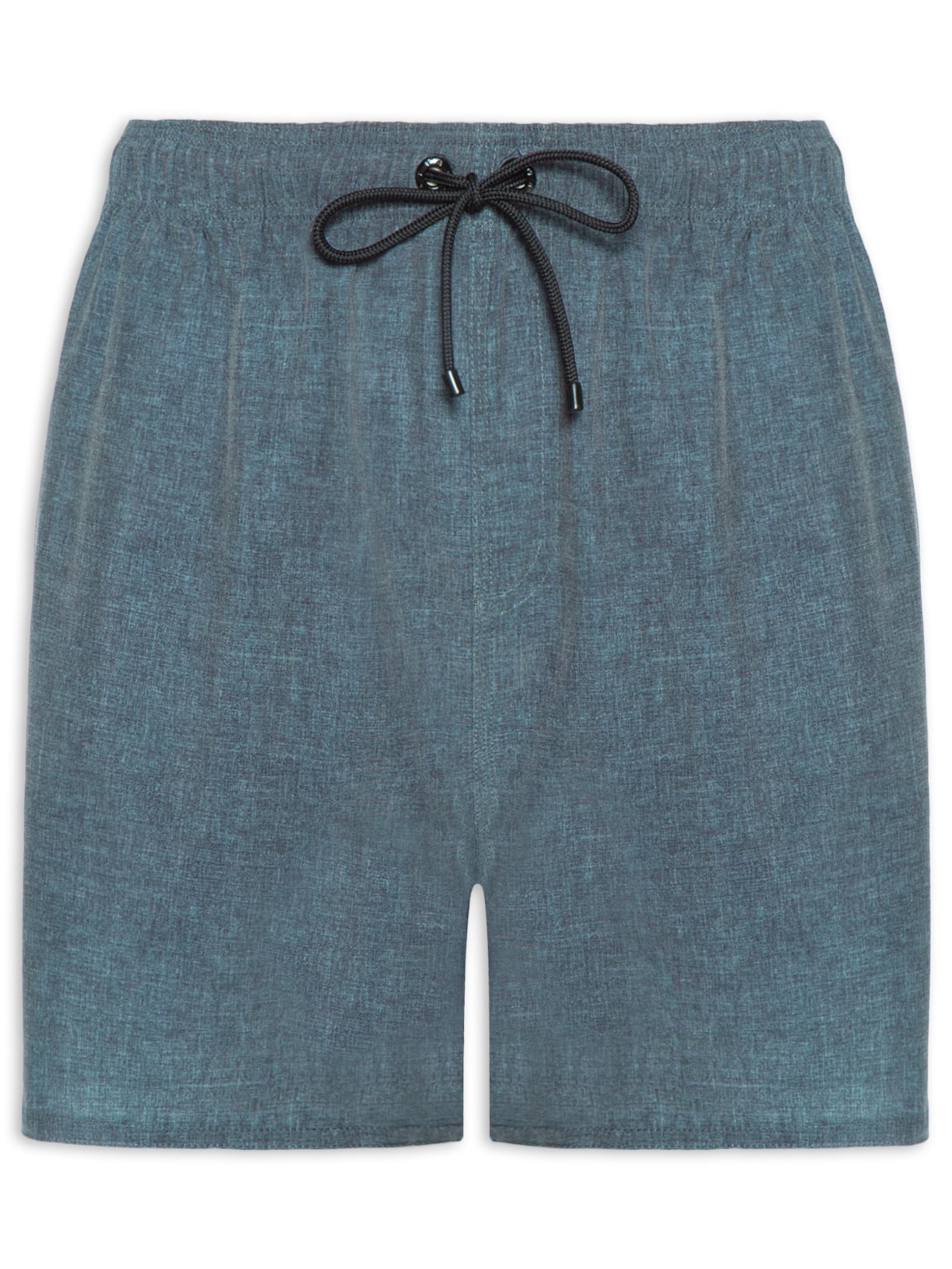 Short Masculino De Praia Básico Textura Cinza Reserva