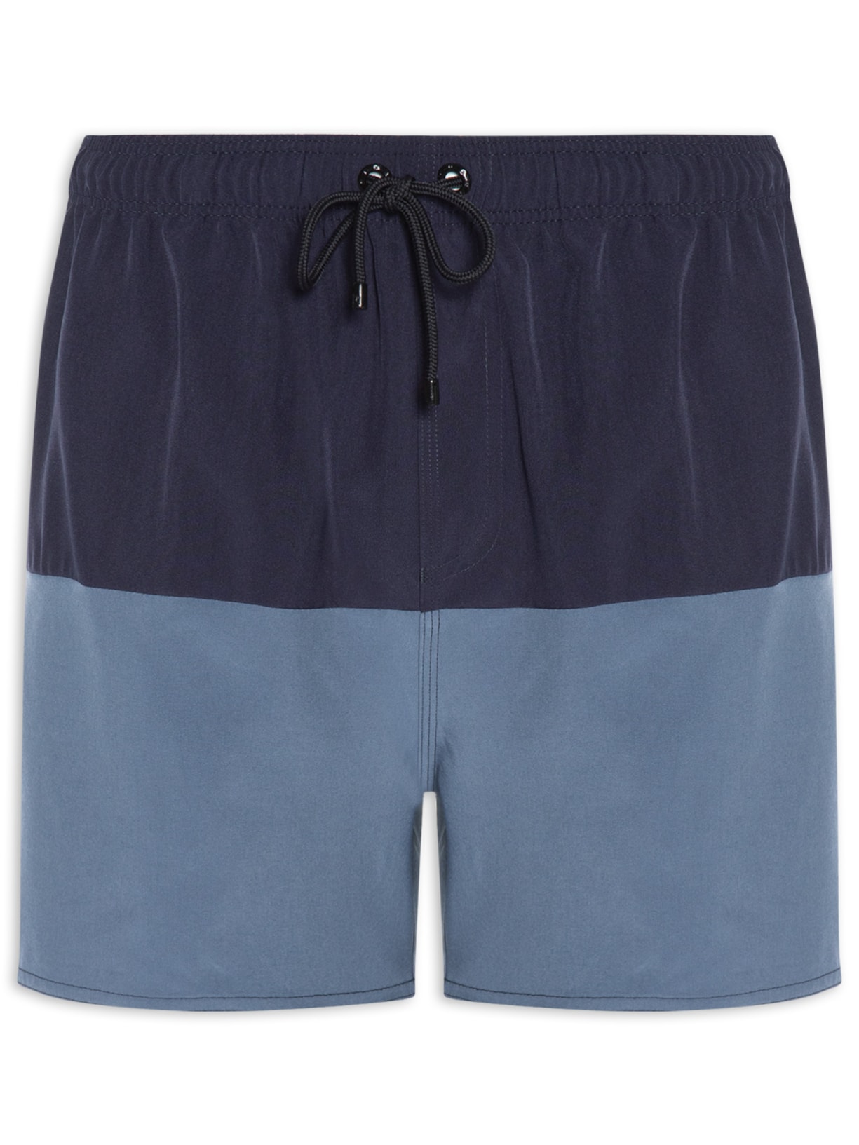 Short Masculino de Praia Color Block Azul Reserva