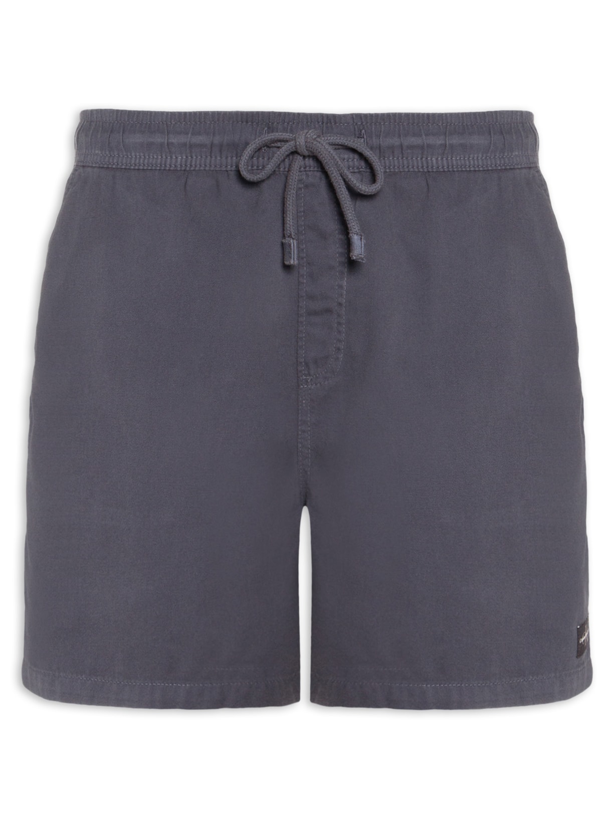 Short Masculino De Praia Com Cós Ajustável Azul Calvin Klein Jeans
