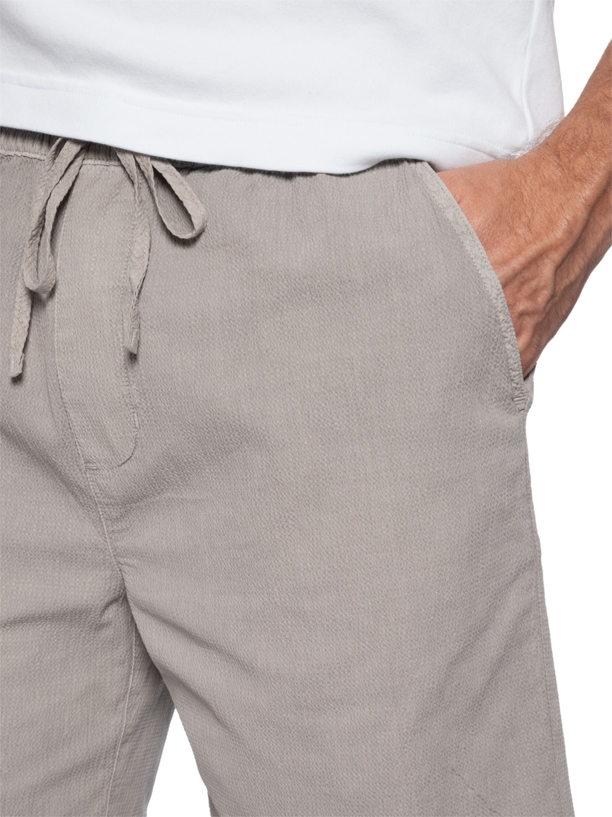 Short Masculino De Praia Comfort Ruga Cinza Austral