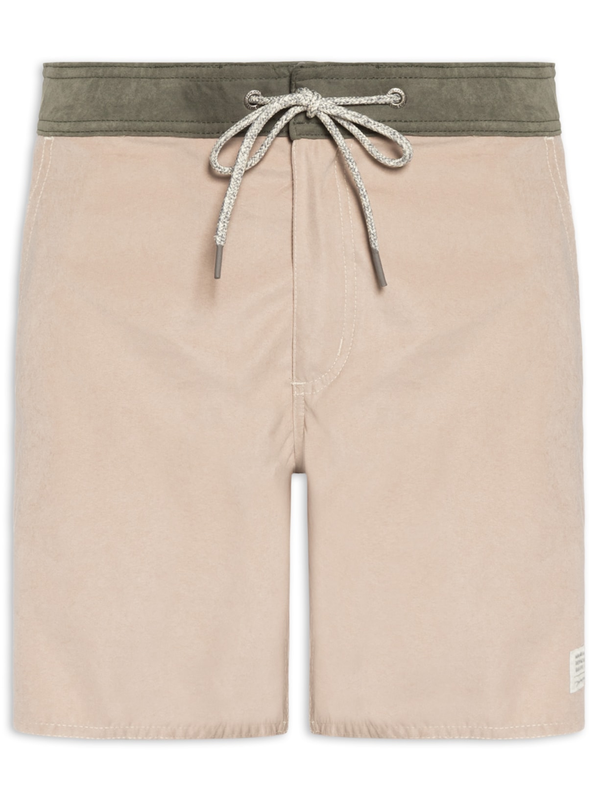 Short Masculino De Praia Leblon Bege Pineapple