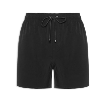 Short Masculino De Praia Ripstop - Preto