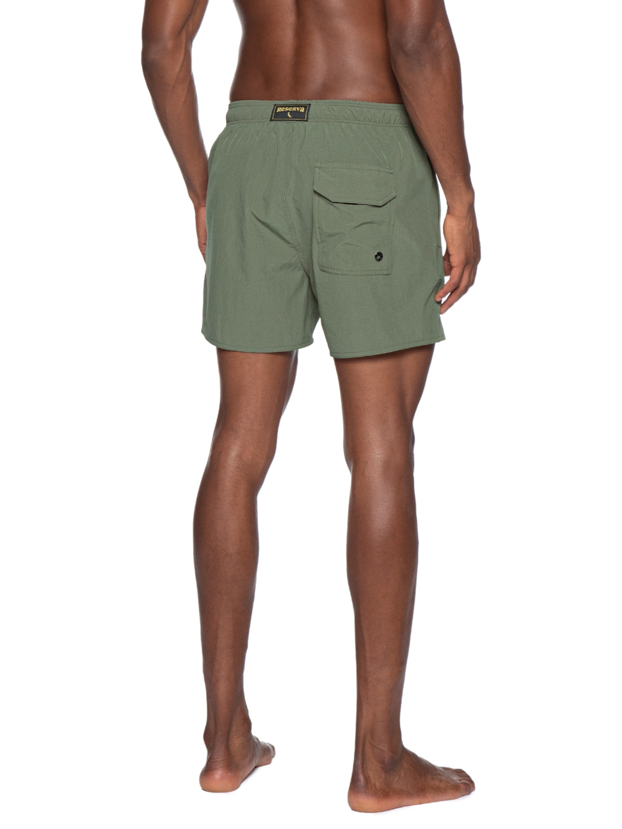 Short Masculino De Praia Ripstop Verde Reserva