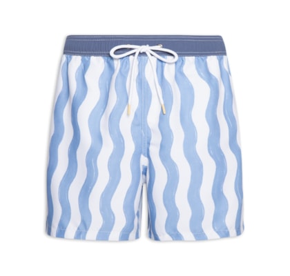 Short Masculino De Praia Waves - Azul