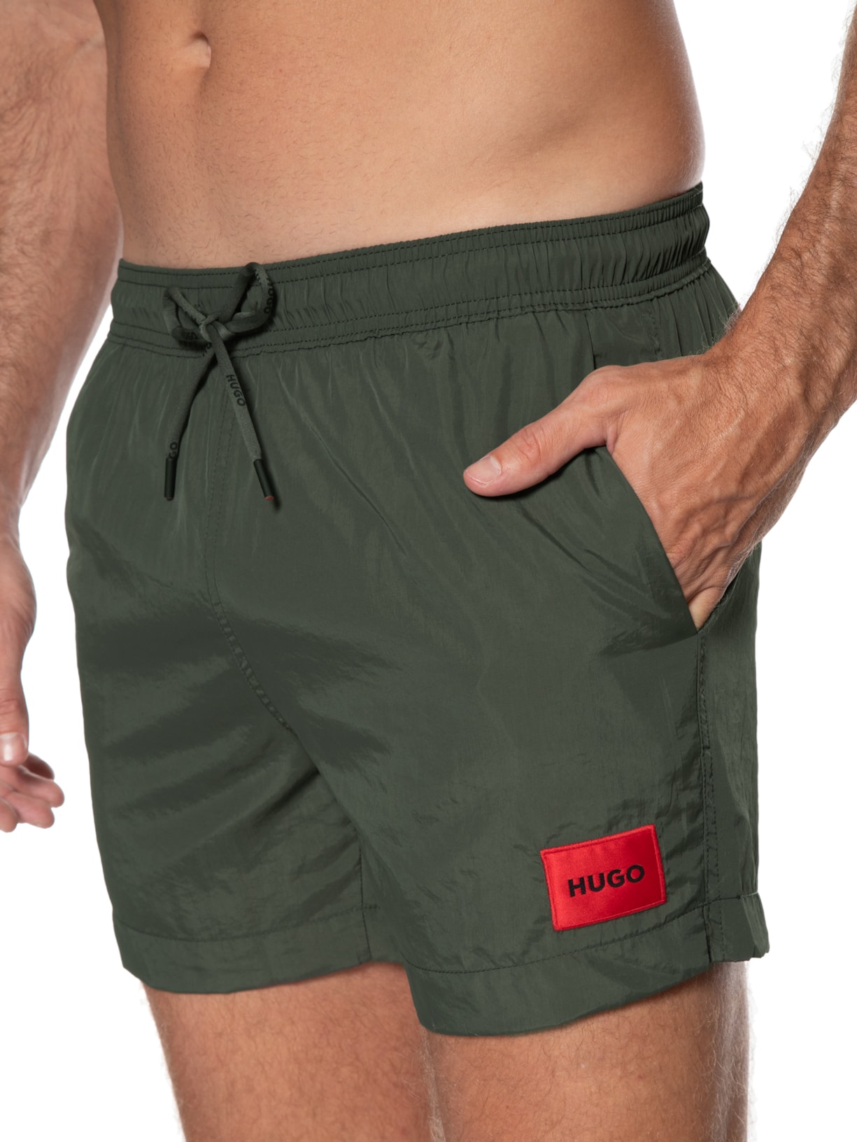 Short Masculino Dominica Cinza Hugo