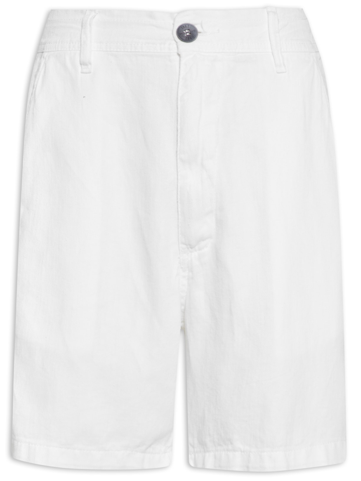 Short Masculino Elástico Cânhamo - Branco