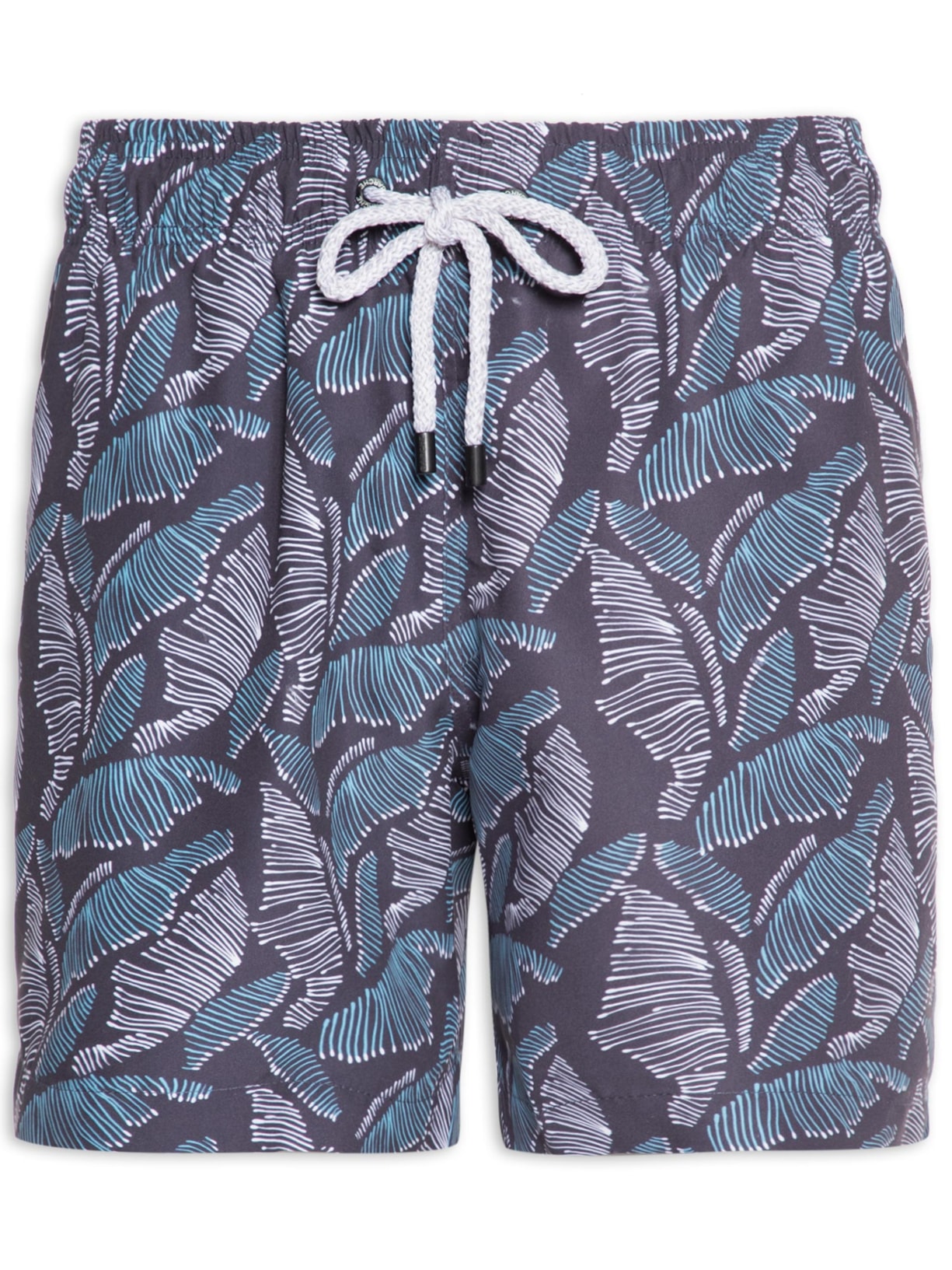 Short Masculino Elástico Estampado Azzurro - Azul