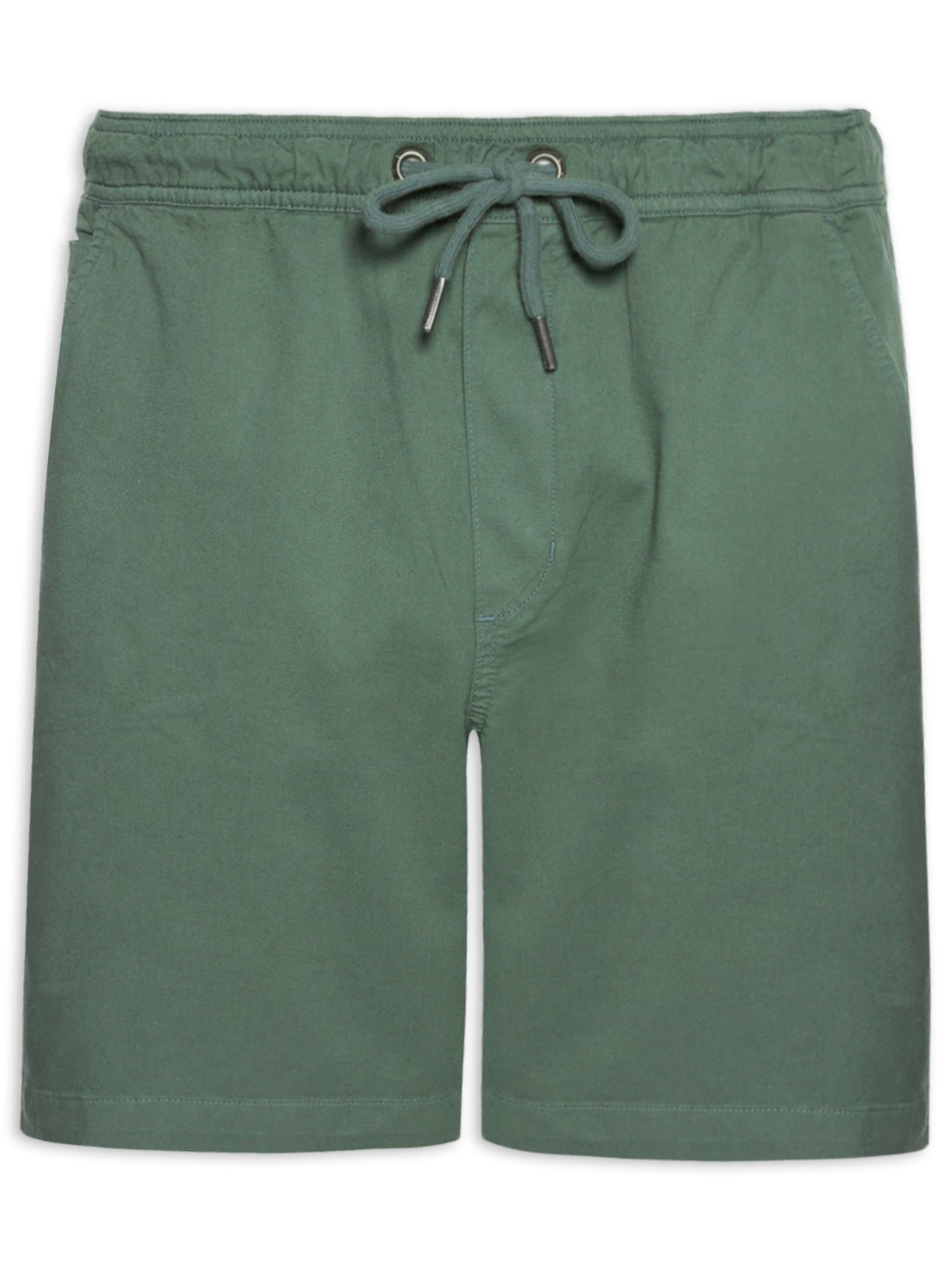 Short Masculino Elástico Estonado - Verde