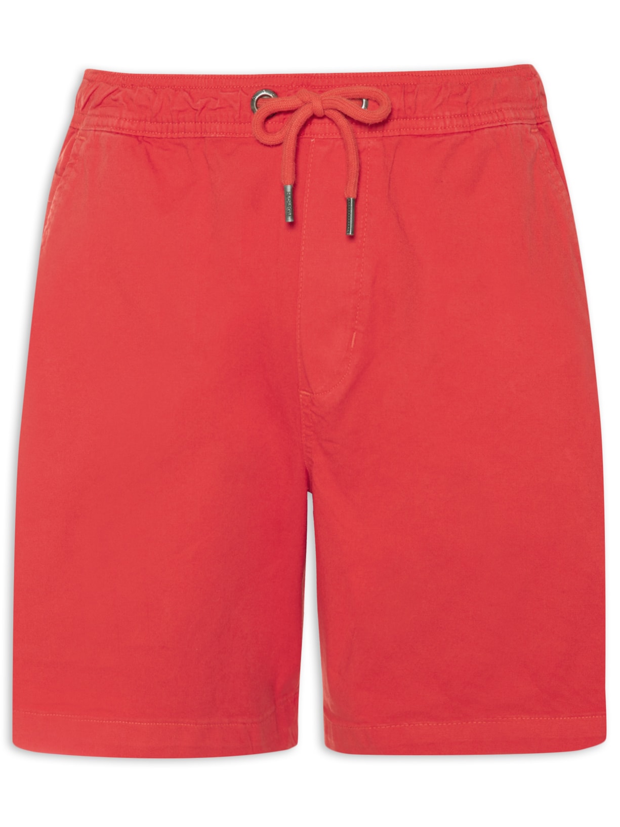 Short Masculino Elástico Estonado - Vermelho