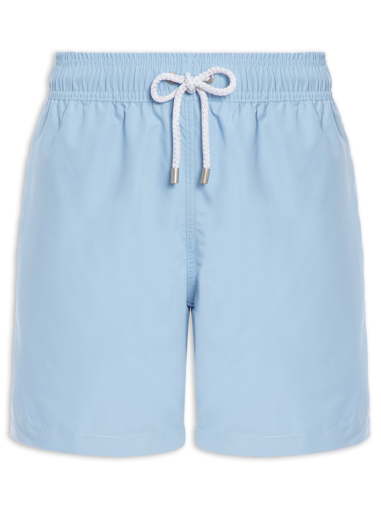 Short Masculino Elástico Liso - Azul