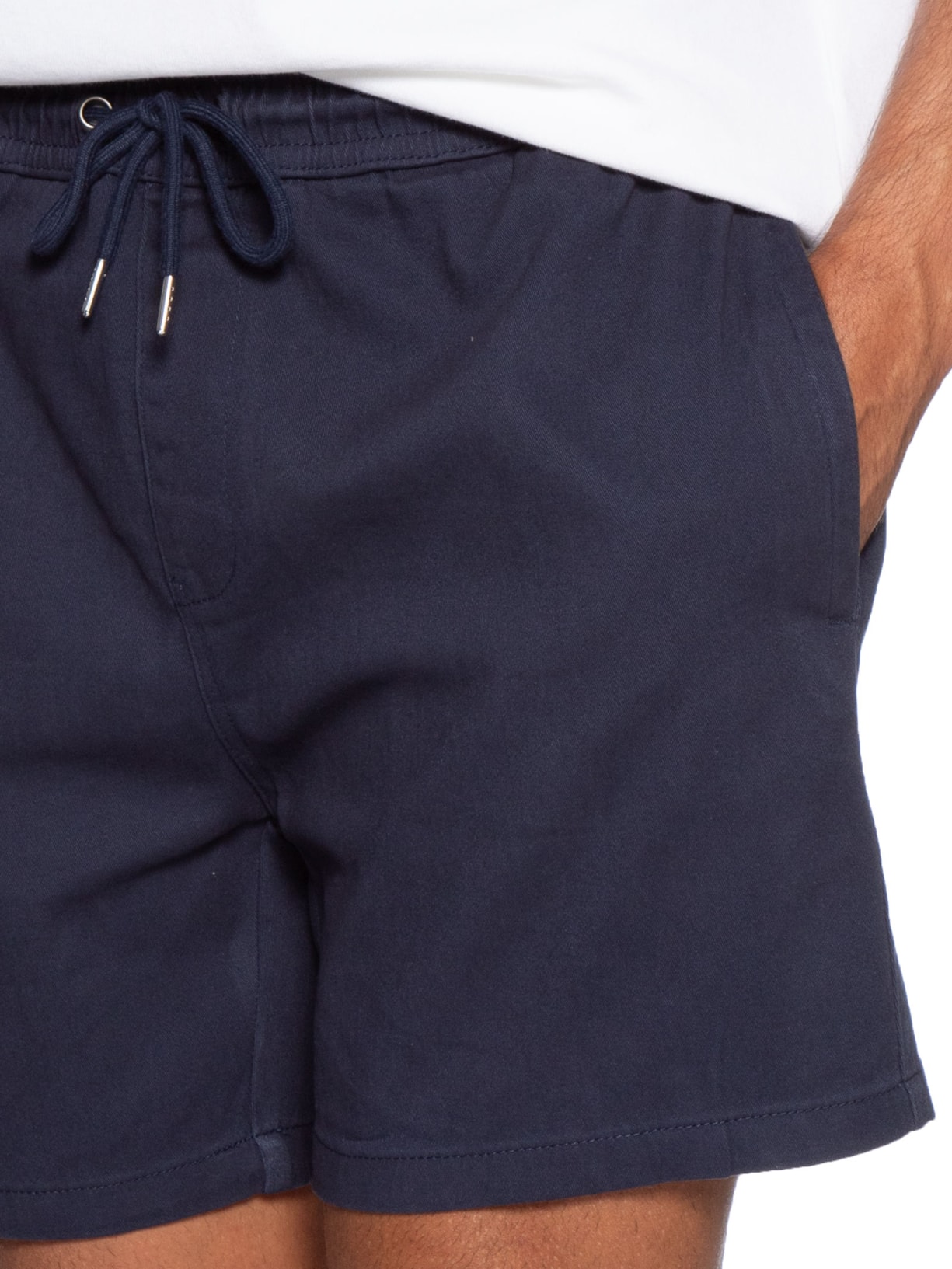 Short Masculino em Sarja Azul Basiq Men