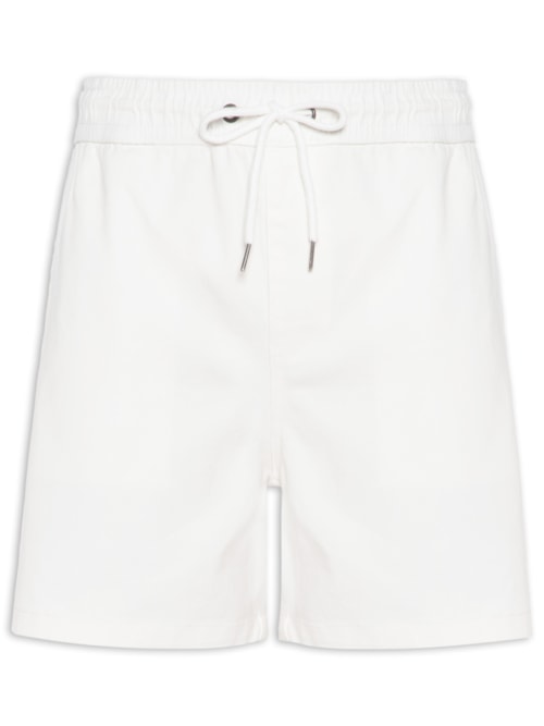 Short Masculino em Sarja – Branco