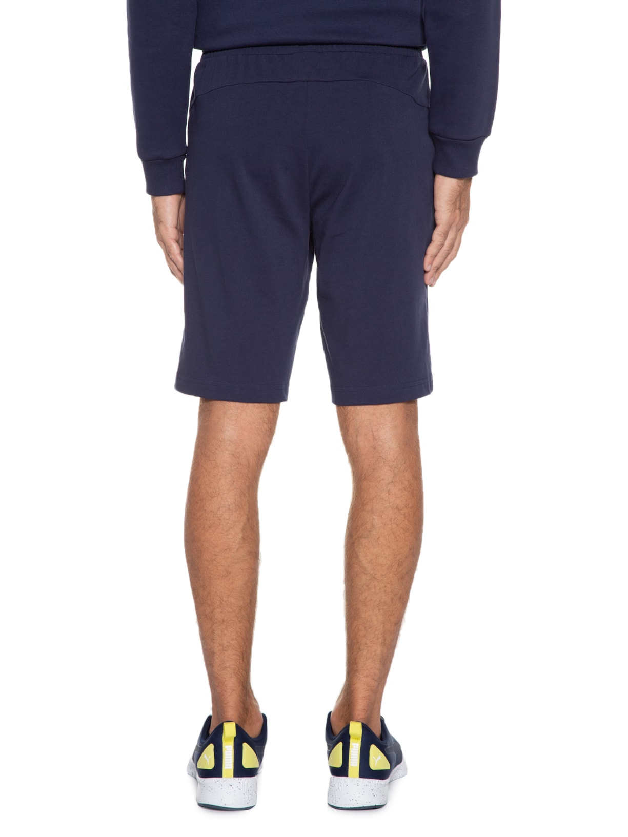 Short Masculino Ess Jersey Azul Puma