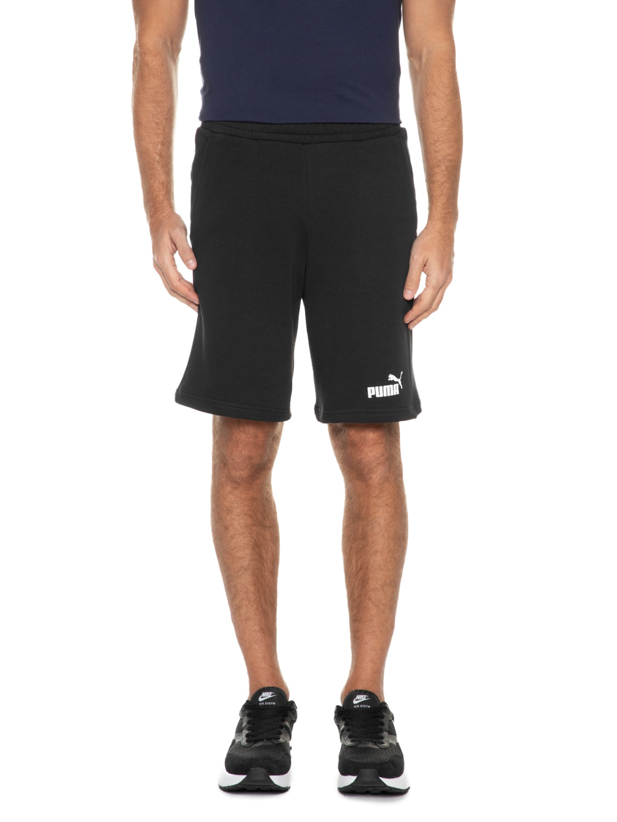 Short Masculino Ess Jersey Preto Puma