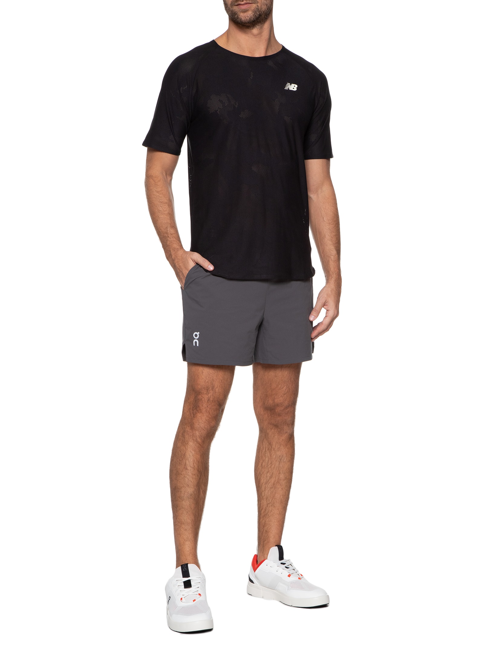 Short Masculino Essential - On Running - Cinza