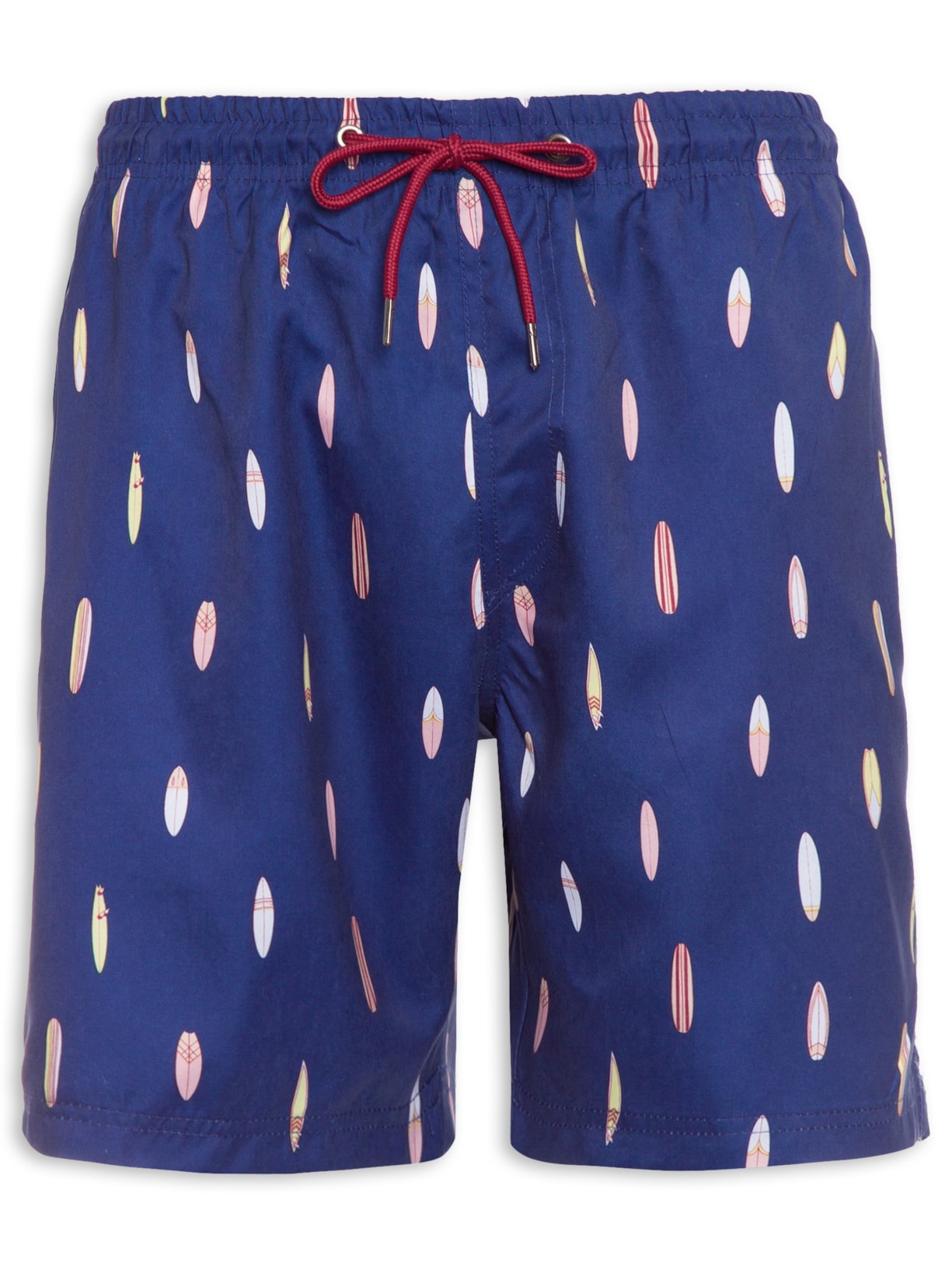 Short Masculino Estampado - Azul