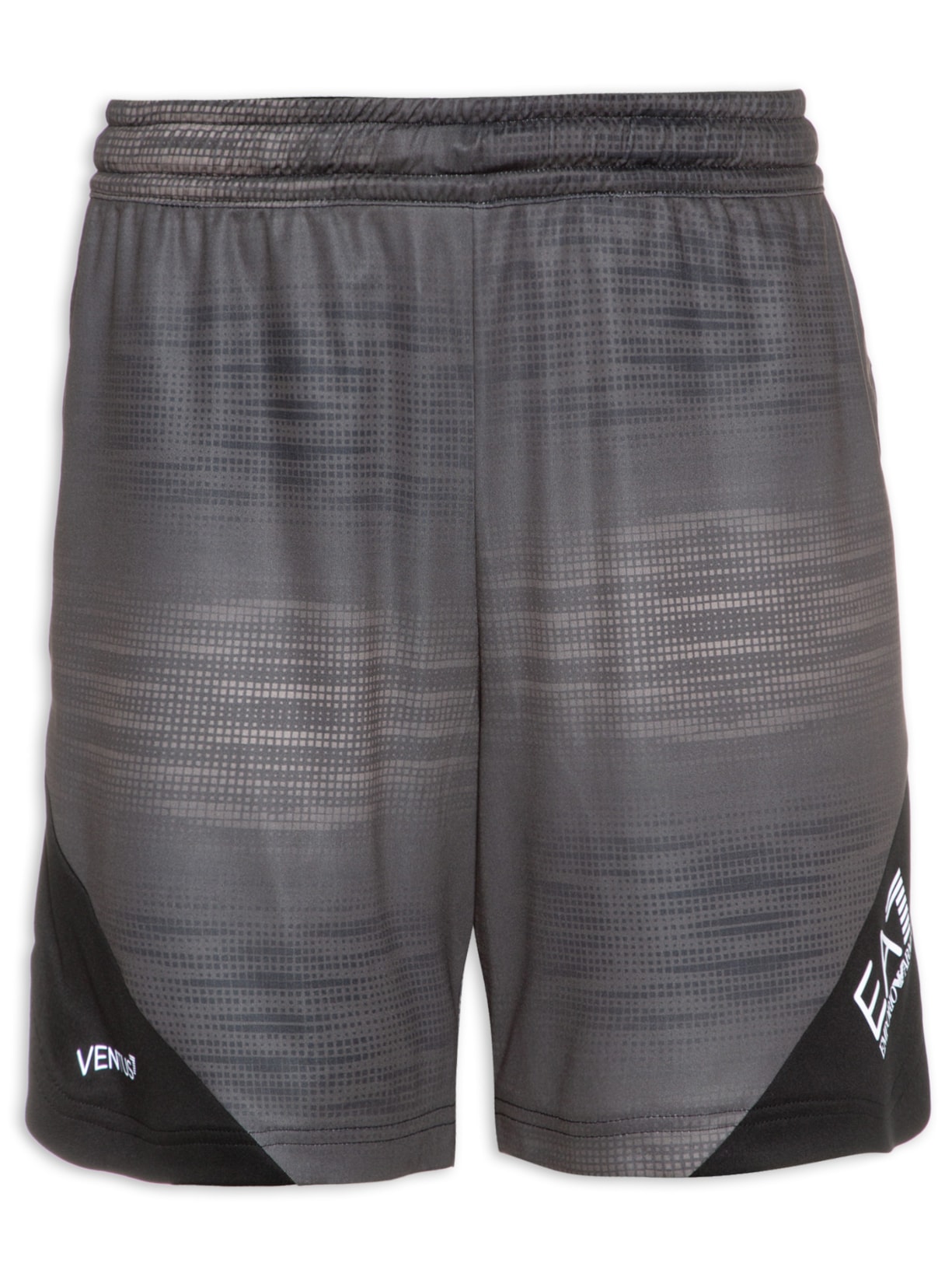 Short Masculino Estampado - Cinza