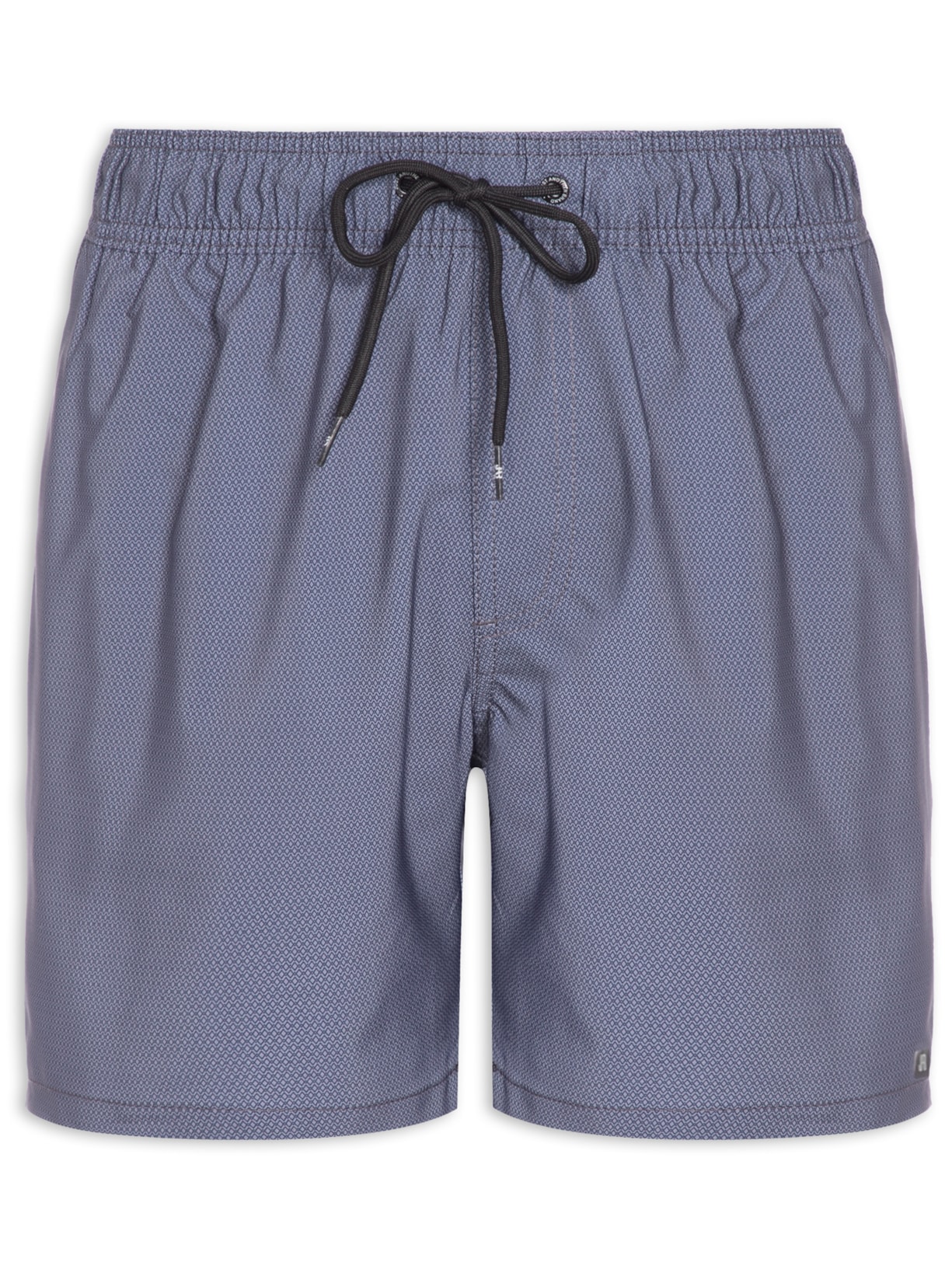 Short Masculino Estampado Four Way Stretch - Azul