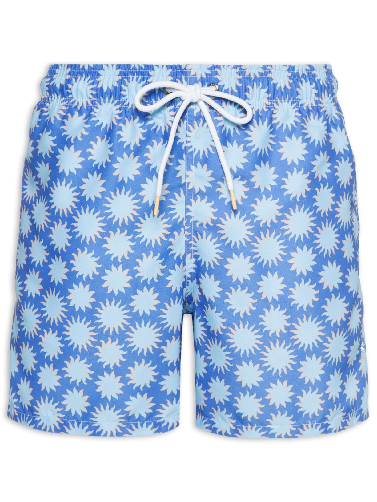 Short Masculino Estampado Soleil - Azul