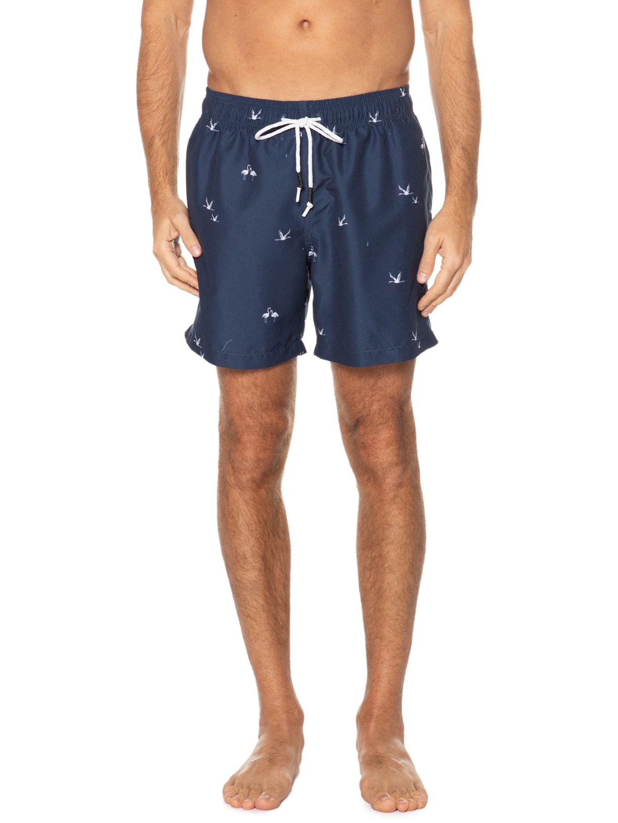 Short Masculino Estampado Swim Azul Barche