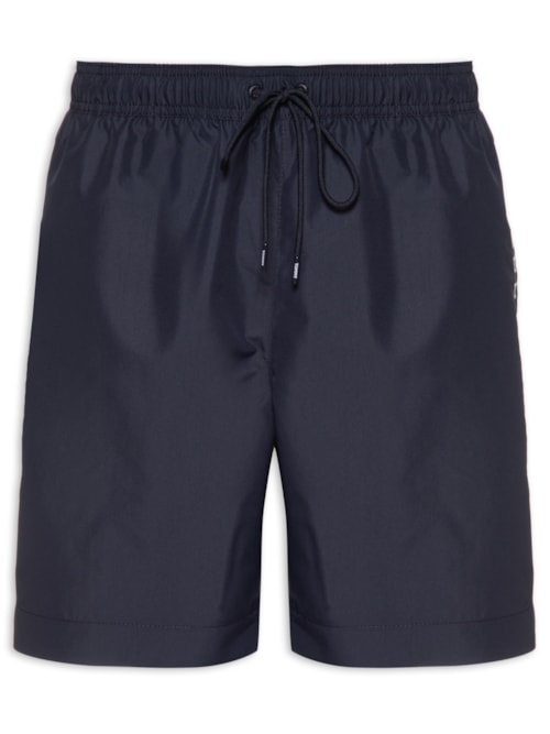 Short Masculino Flag Long Drawstring - Azul