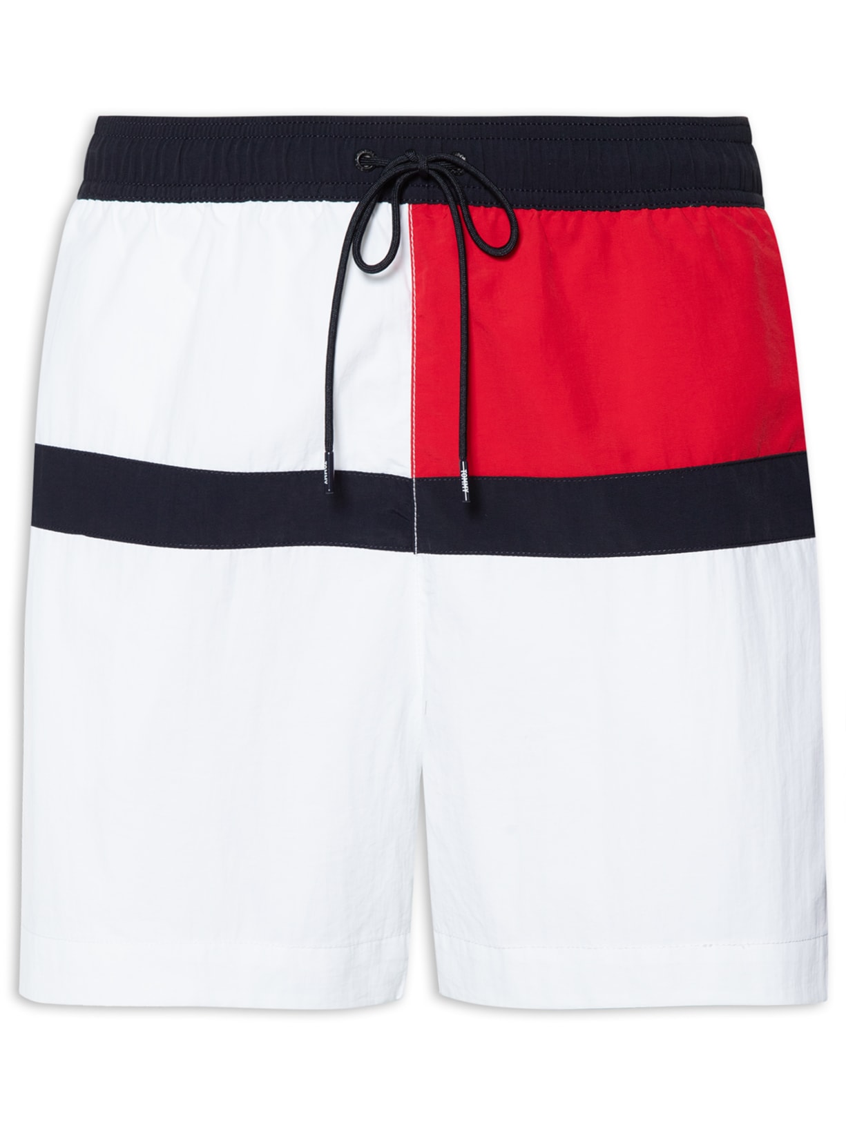 Short Masculino Flag Md Drawstring - Branco