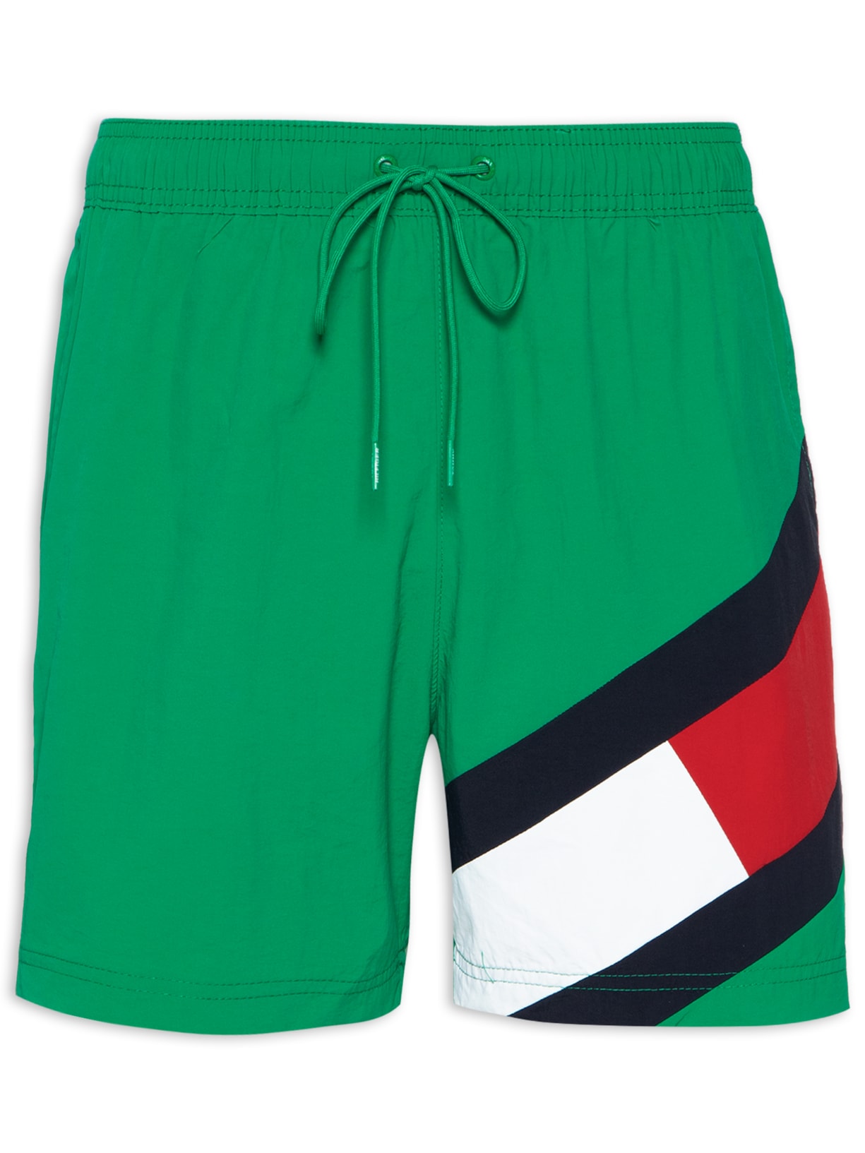 Short Masculino Flag Medium Drawstring - Verde