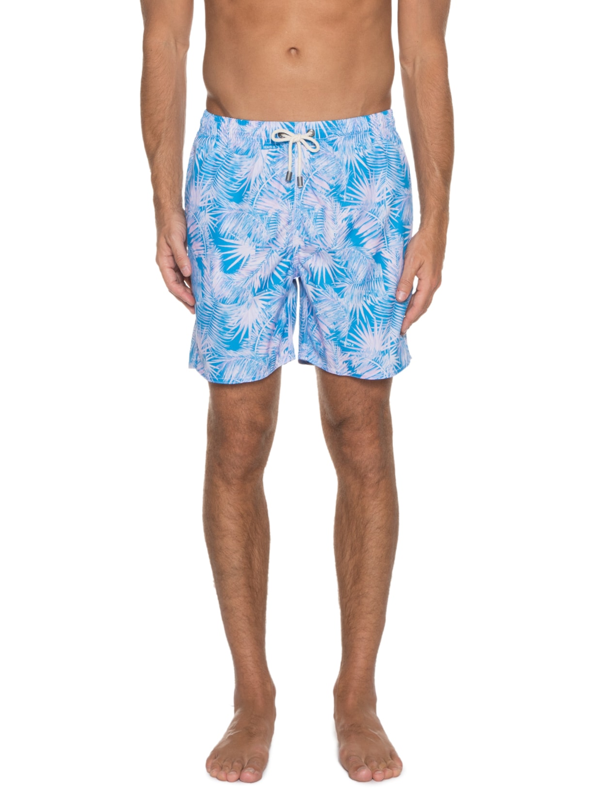Short Masculino Forest Rose Blue Azul Sergio K