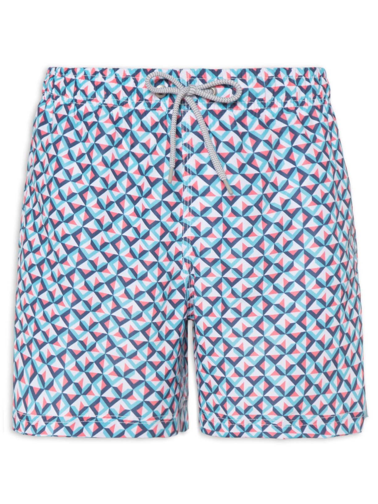 Short Masculino Geometrico Losango V2023 - Azul