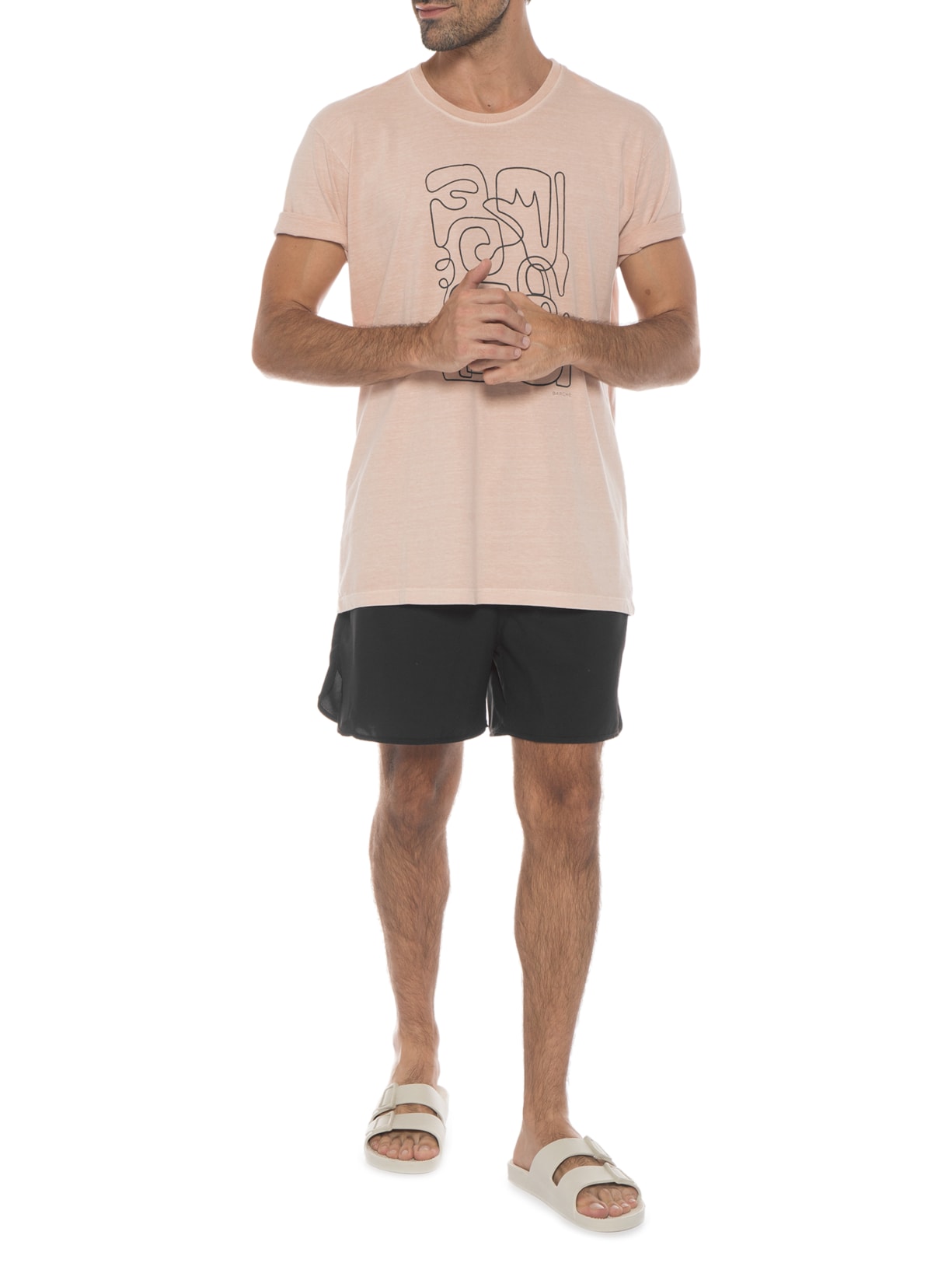 Short Masculino Gym Preto Barche